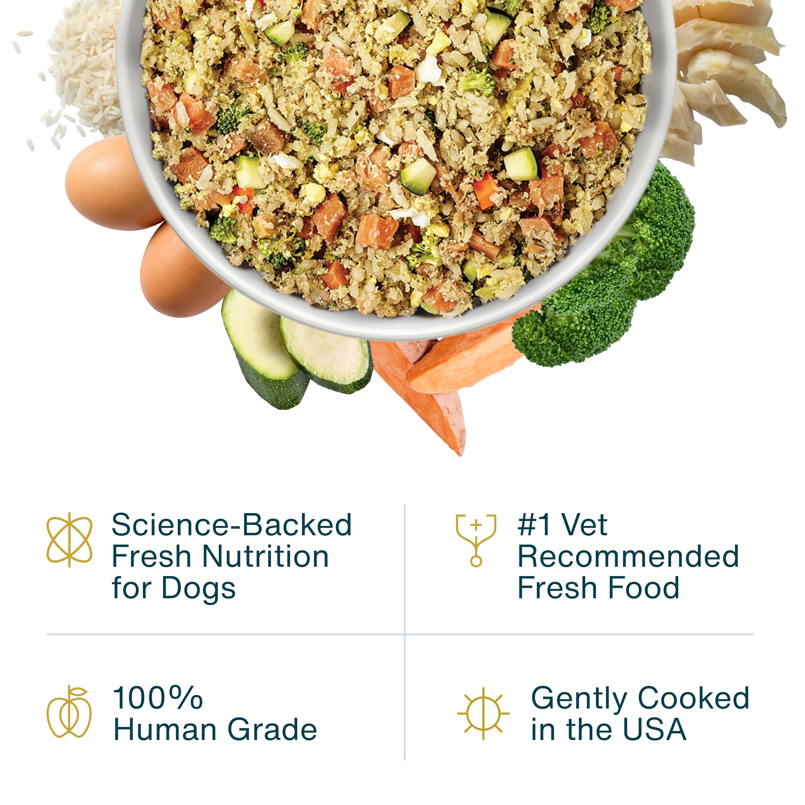 JustFoodForDogs Frozen Fresh Dog Food for Liver Health, RX Hepatic Support Low-Fat Human Grade Dog Food, 18 oz (Pack of 7)