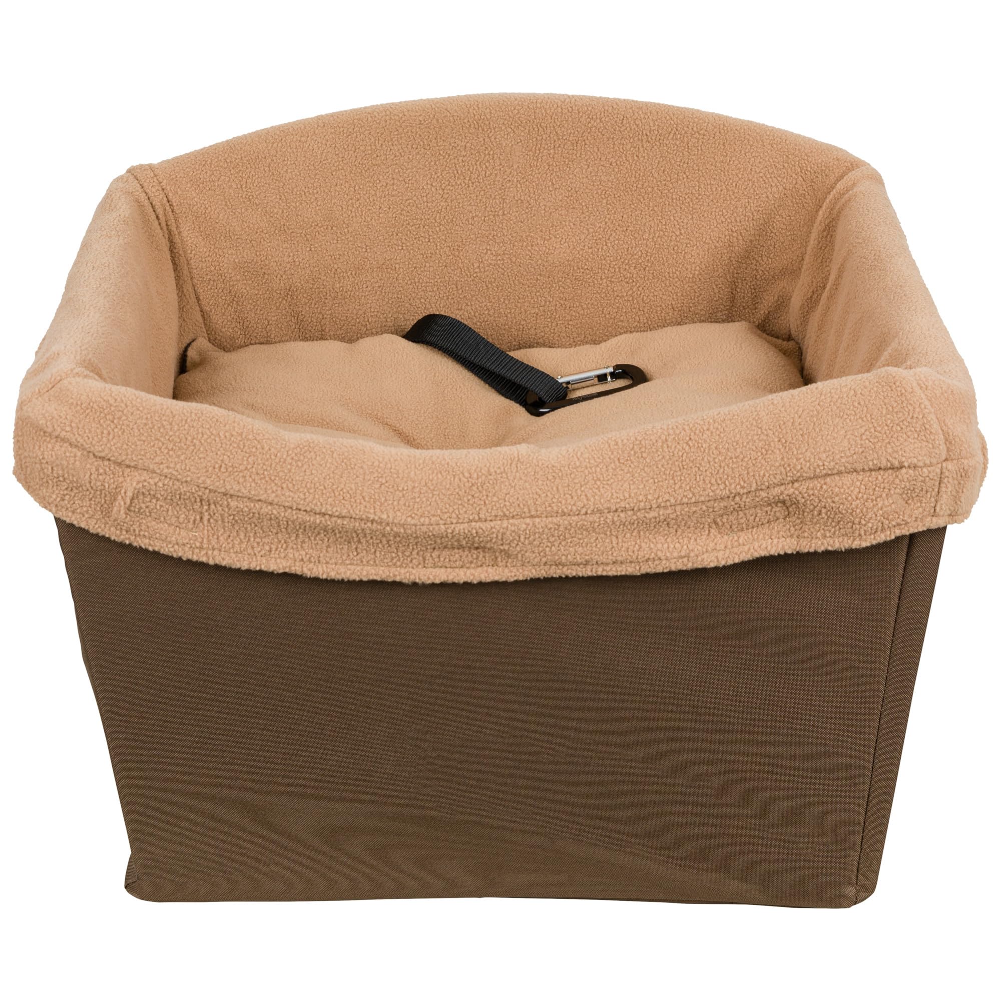 Petsafe Happy Ride Dog Safety Seat - Pet Booster Seat For Cars, Trucks And Suvs - Included Seat Belt Tether - Durable Liner Is M