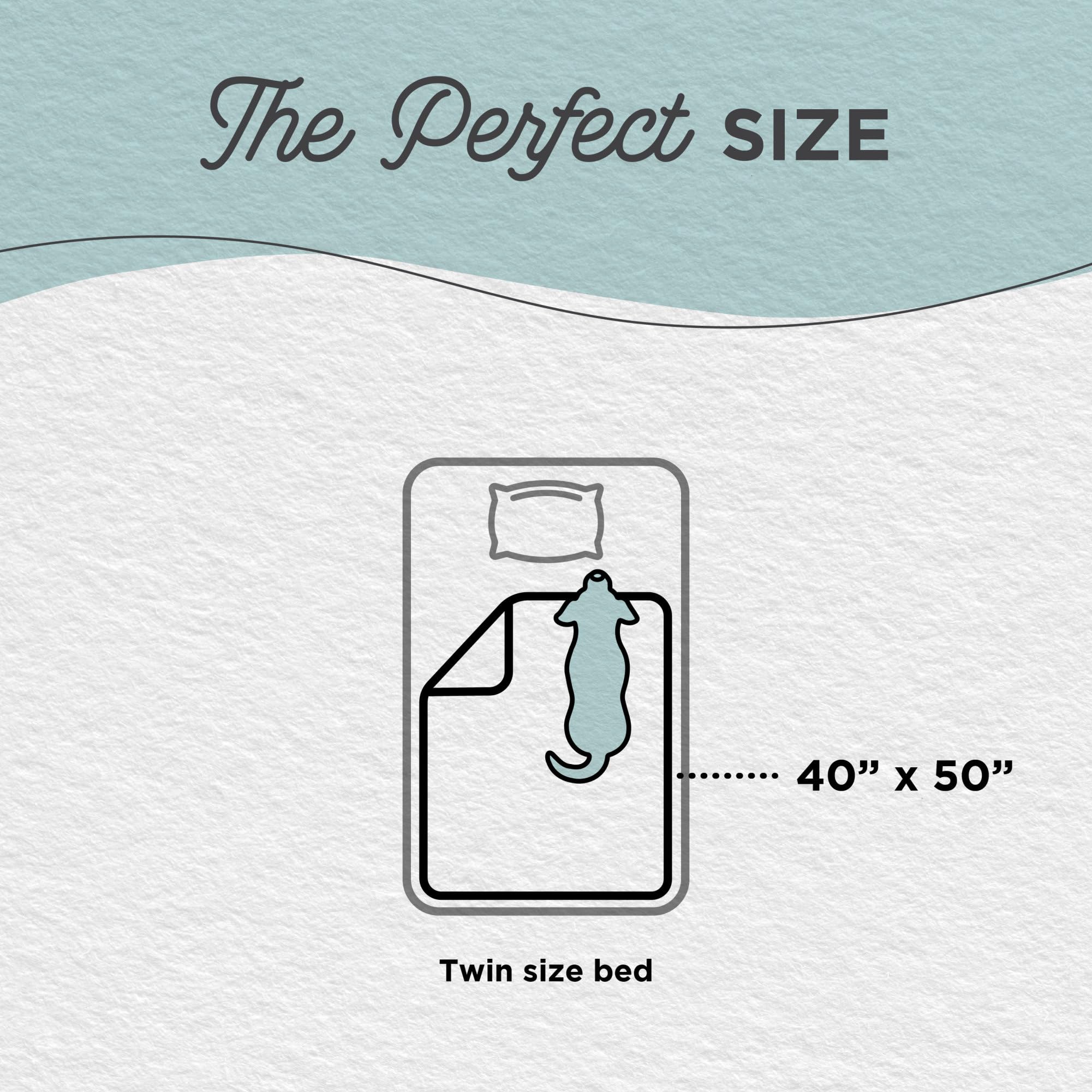 Best Friends By Sheri Calming Lux Dog Blanket - Ultra Soft Faux Fur Pet Throw, Anxiety-Relief, Lightweight Warm Bed Cover For Do