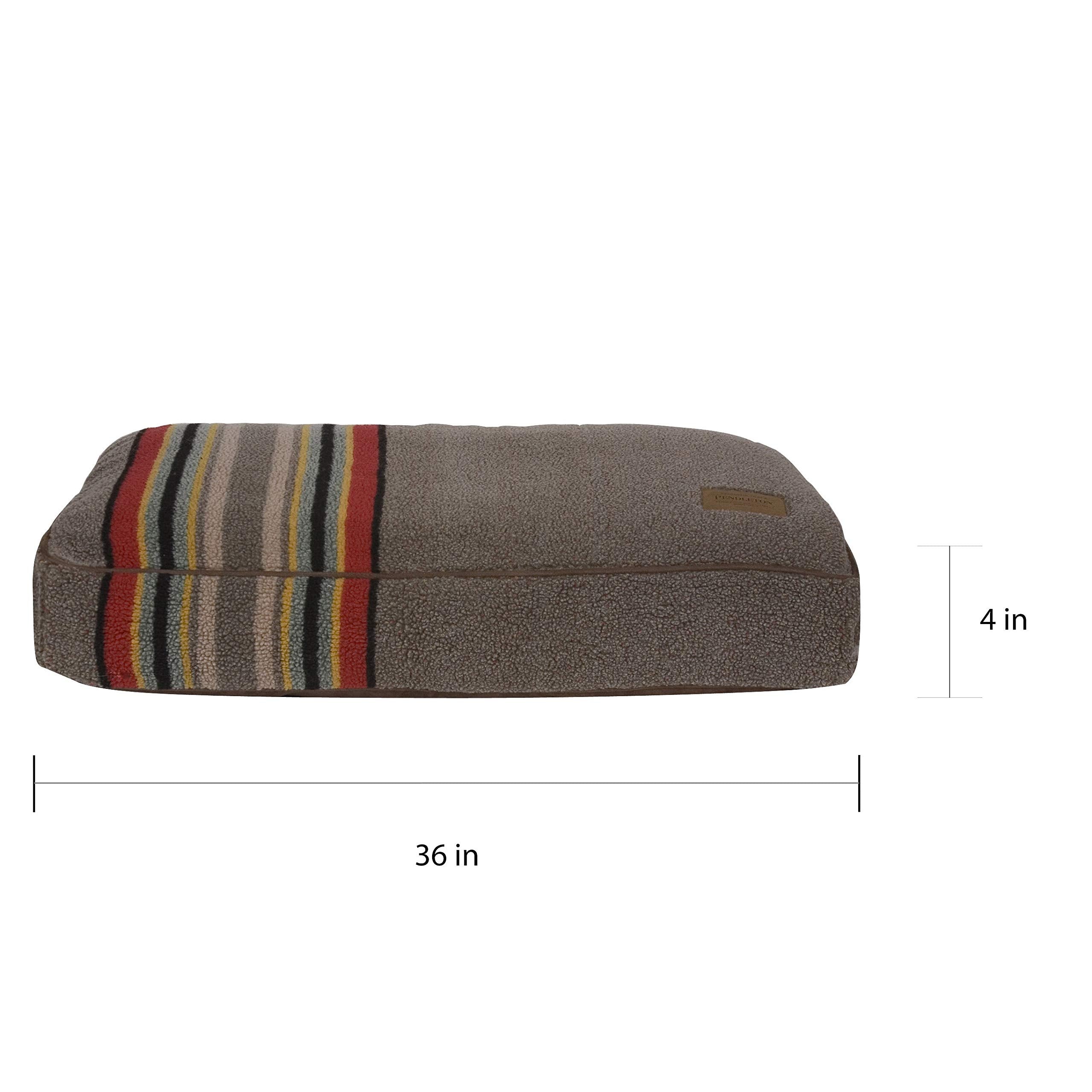 Pendleton Vintage Camp Napper Dog Bed - Mineral Umber, S