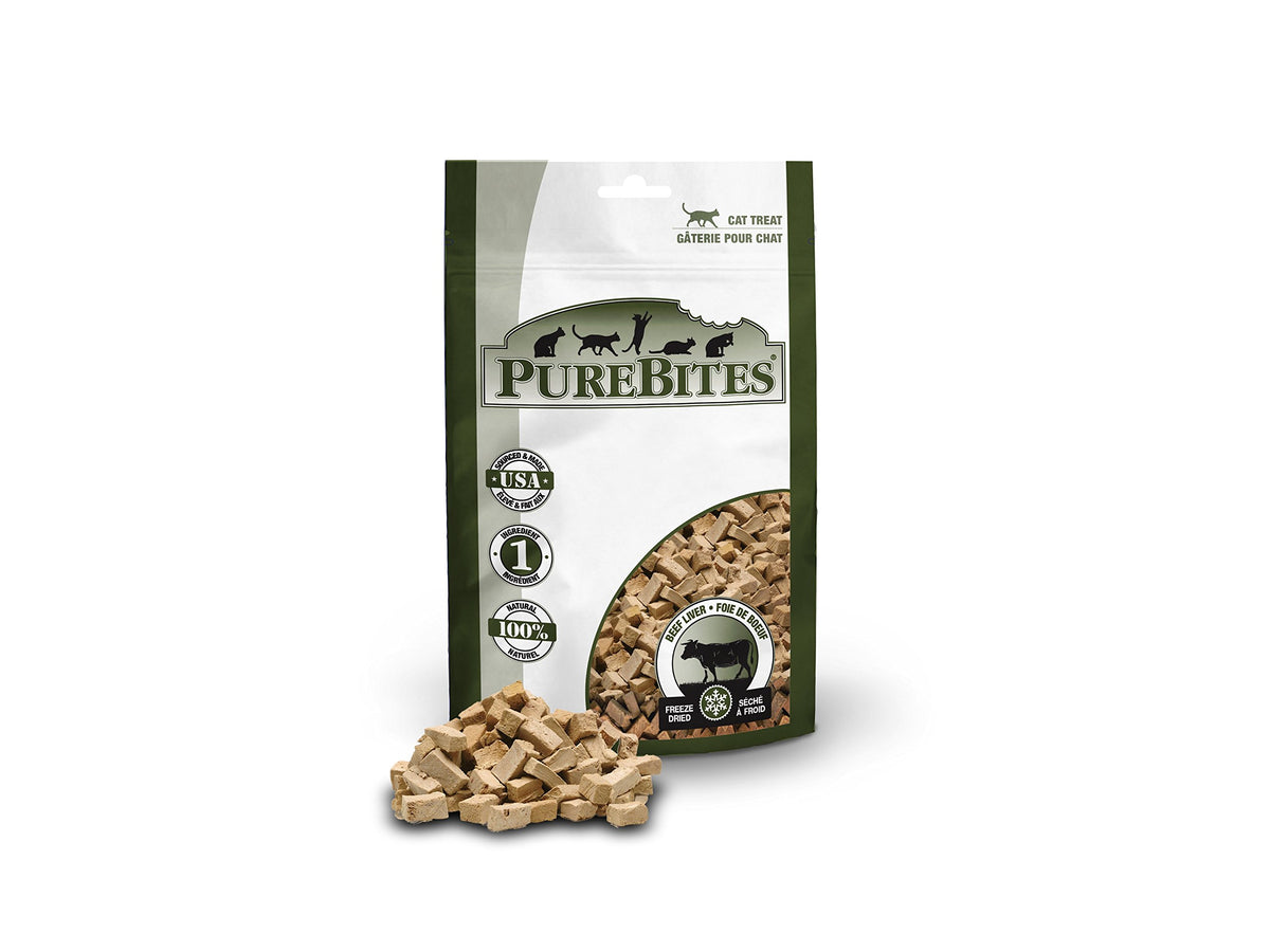 Purebites Beef Liver For Cats, 0.85Oz / 24G - Entry Size