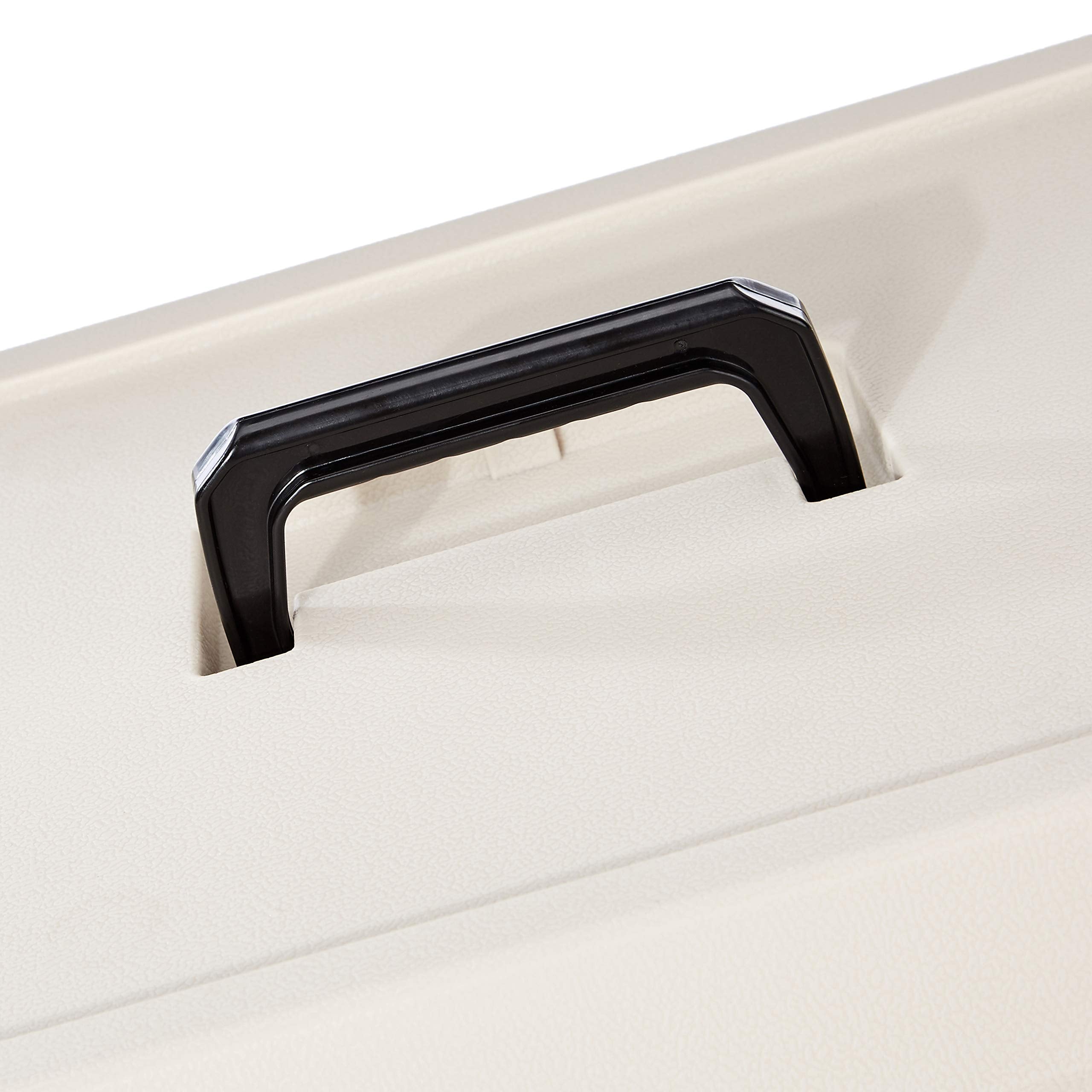 Amazon Basics Hard-Sided Dog And Cat Kennel Single-Door Travel Pet Carrier With Metal Wire Ventilation, 23.6''L X 15.7''W X 13.0