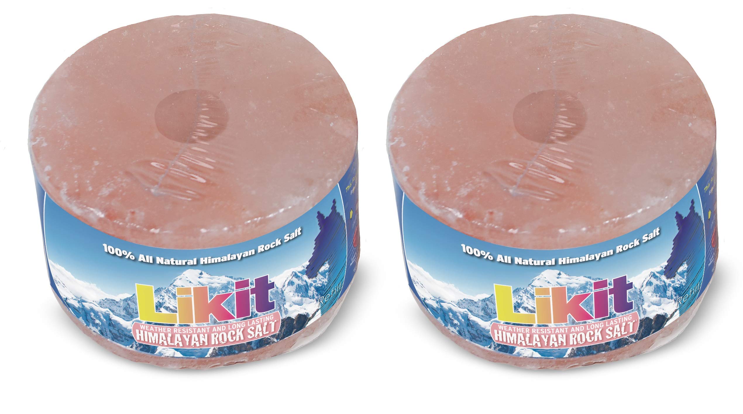 Likit Himalayan Rock Salt Horse Lick Treat, 2.2 Pounds, for Activity Toys (2 Pack)