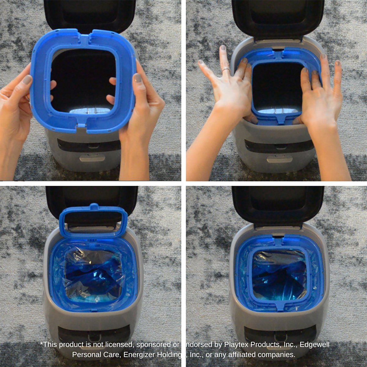 Cat Litter Pail Refills - Fits Litter Genie & Plus, Roll Of 25 Bags