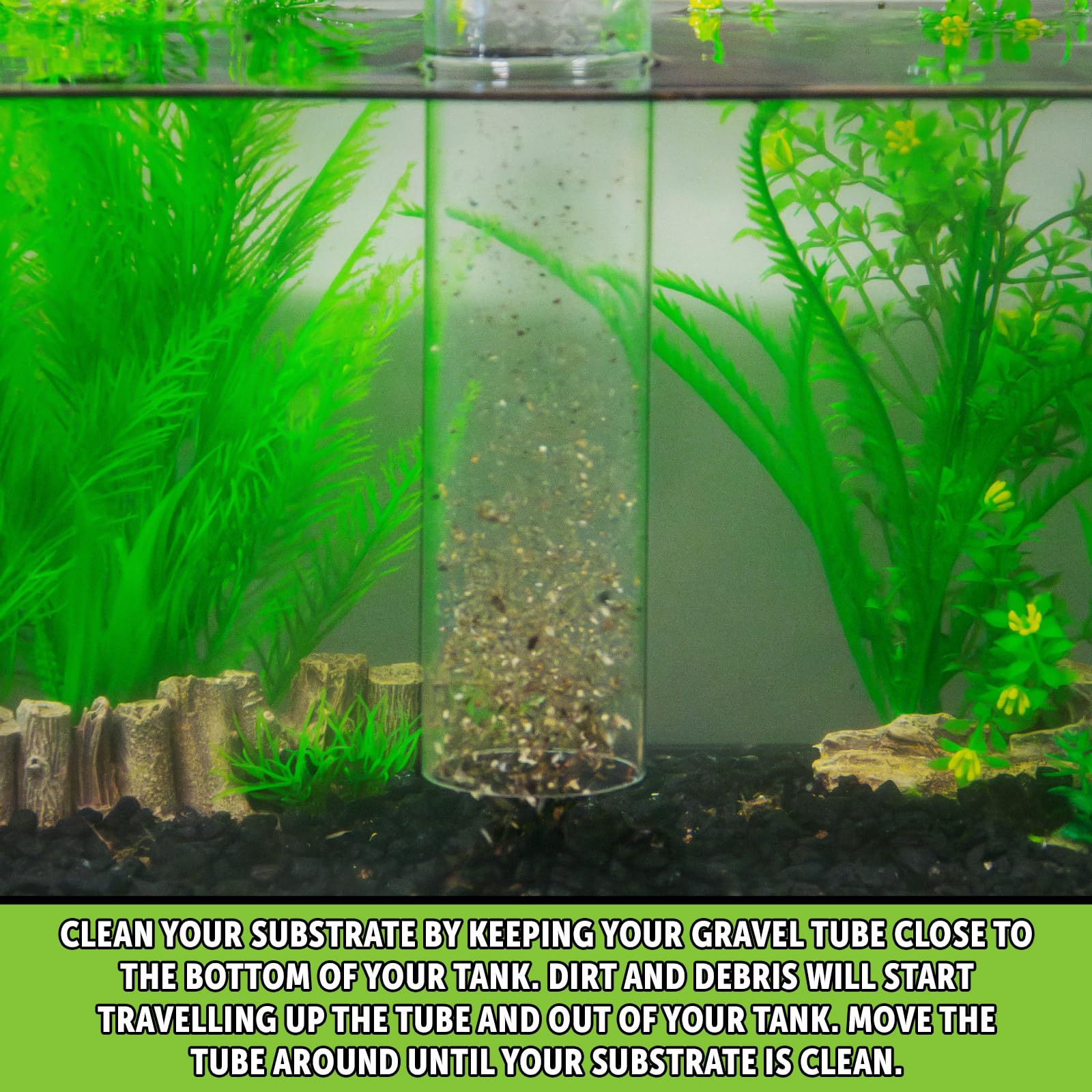 Python No Spill Clean And Fill Aquarium Maintenance System, 50-Feet