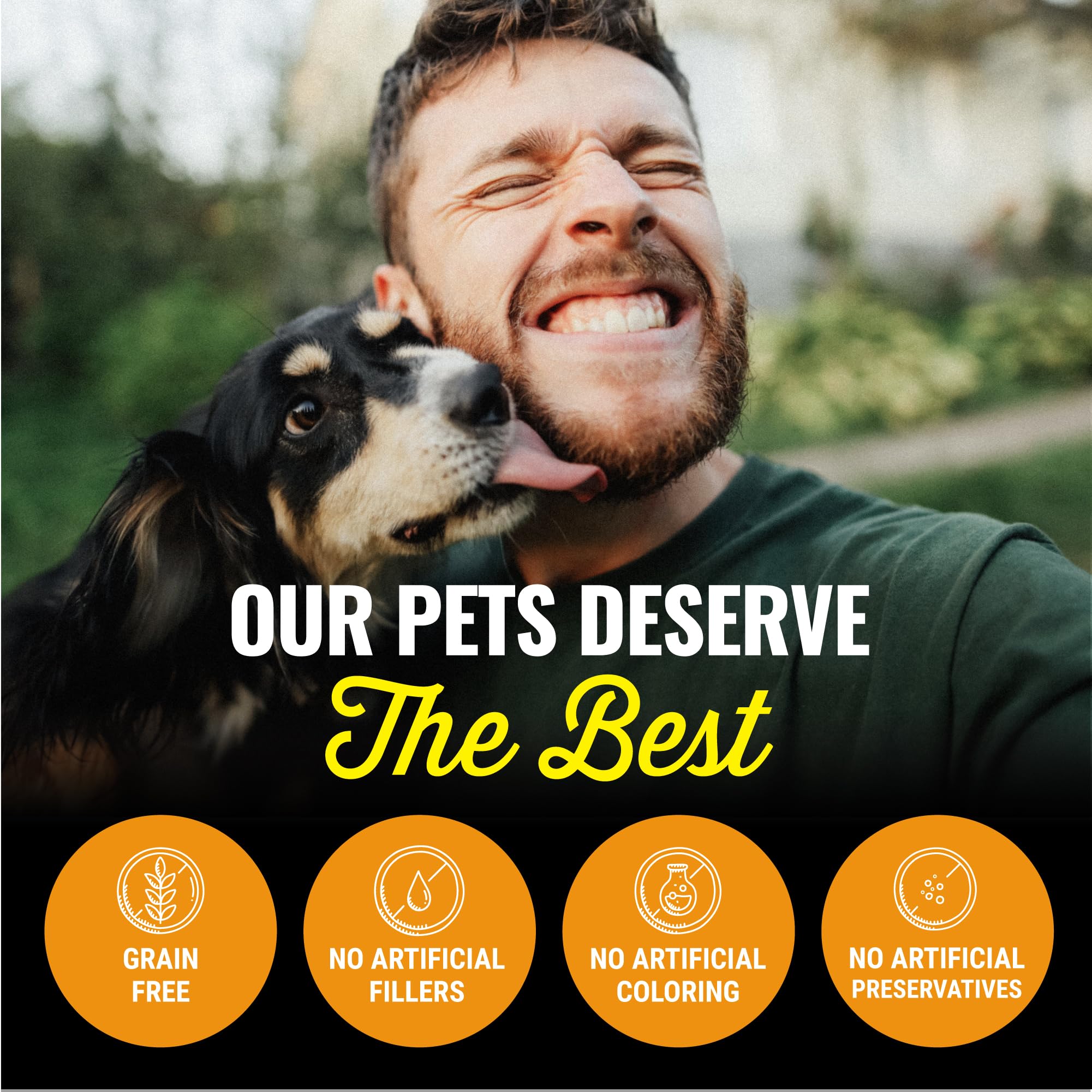 etta says! Premium Crunchy 7 Turkey Chews - Grain-Free Dog Treats, Good for Teeth, Easy to Digest - Made in The USA (20 Count Pa