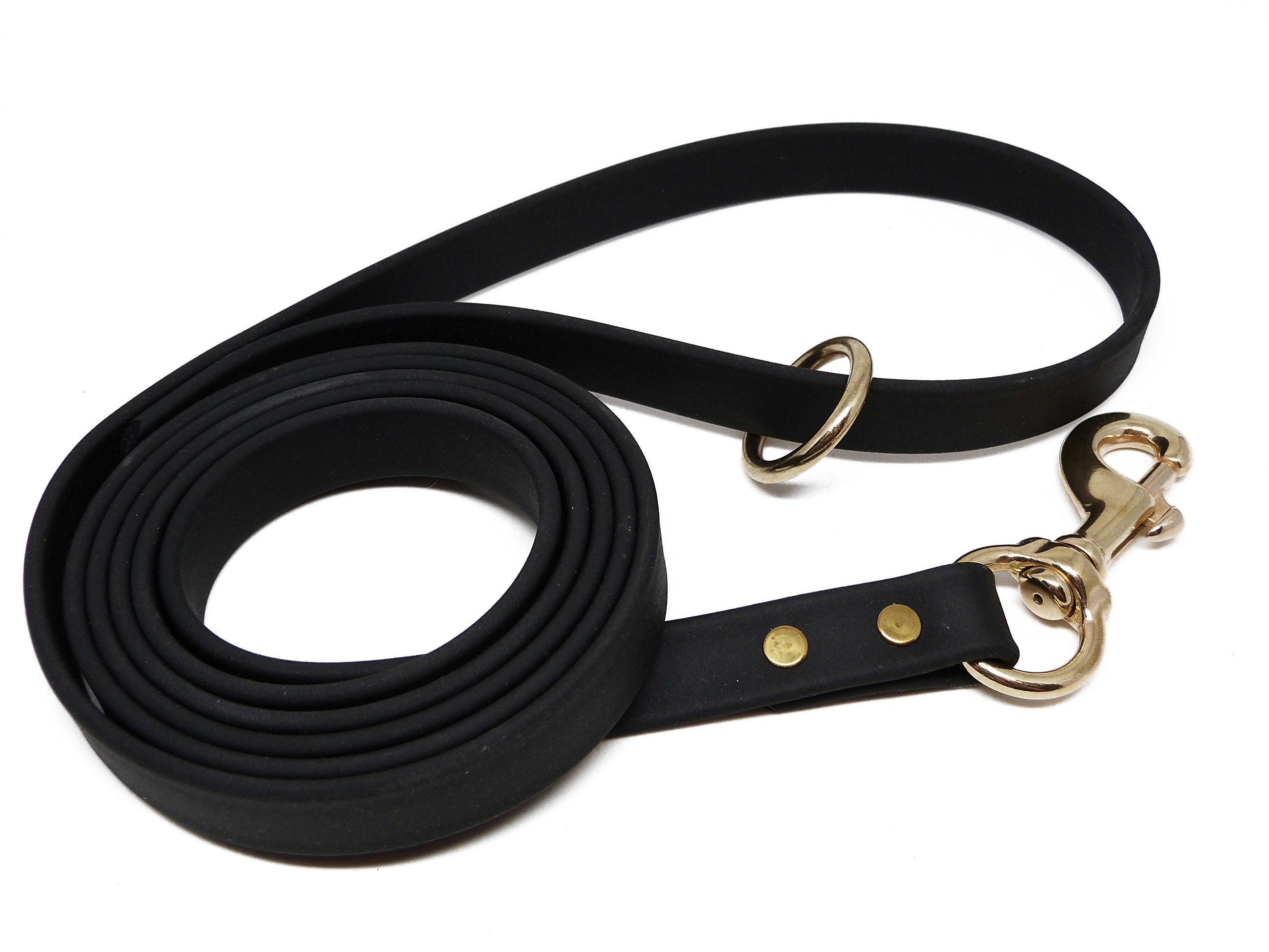 Jim Hodges Dog Training 'Gummy Dog Leash, Biothane, Dog Training Leash, Waterproof, Weatherproof, Made In The Usa, 6 Foot Length For Small, Medium & Large Dogs Or Puppies, Various Sizes & Colors
