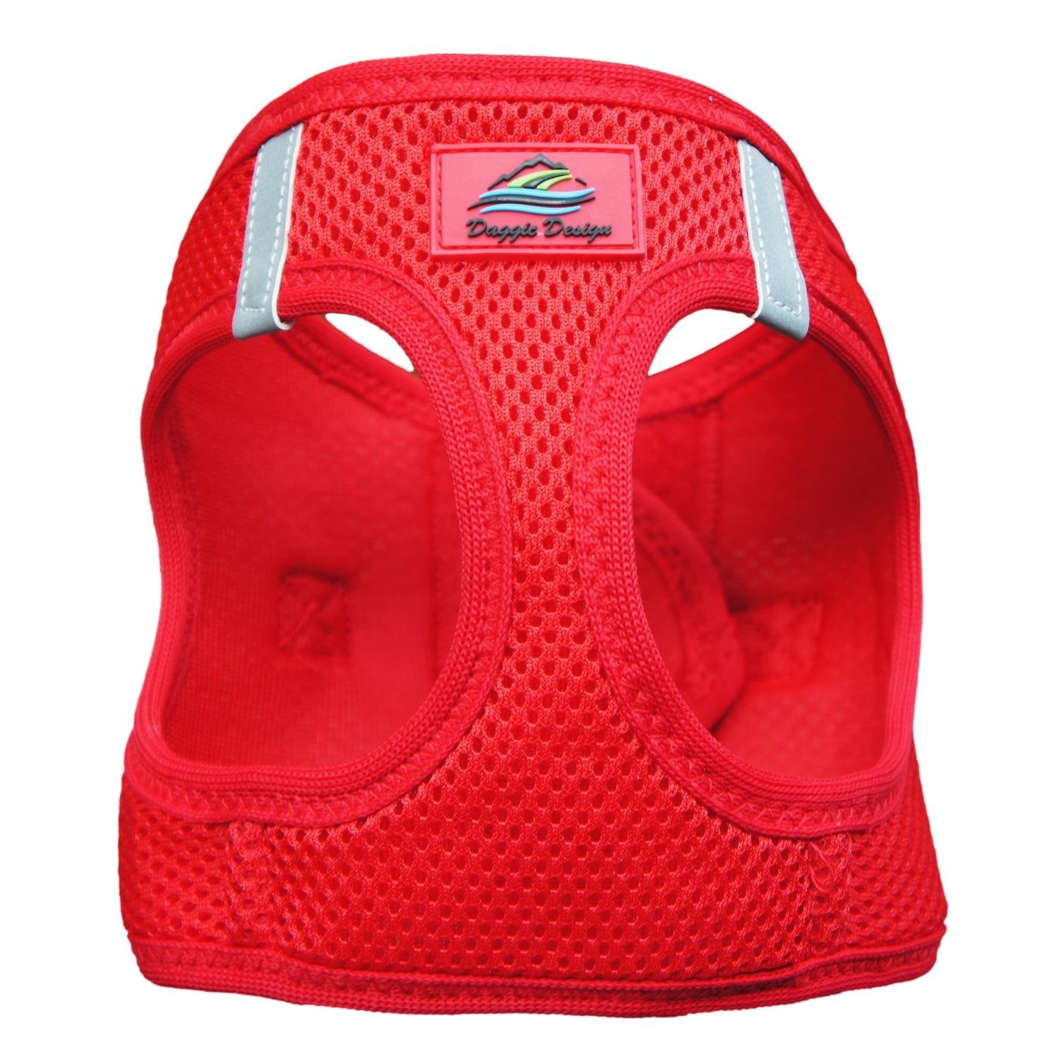 American River Ultra Choke Free Dog Harness-Red Xxxl