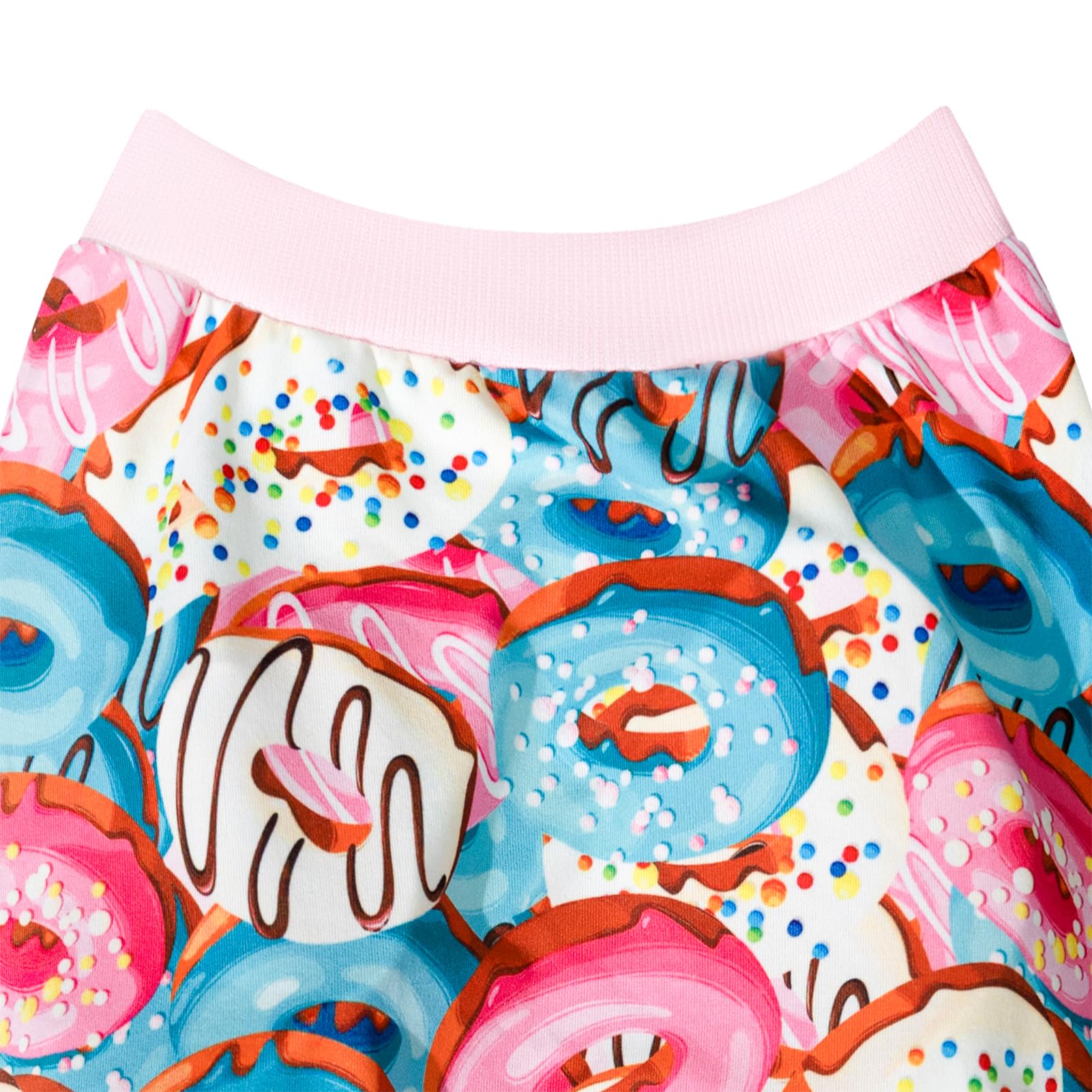 Pripre Dogs Surgery Recovery Suit Ice Cream Donut Printed Long Sleeve Shirts Soft Pajamas Onesie Jumpsuit Prevent Licking Dogs S