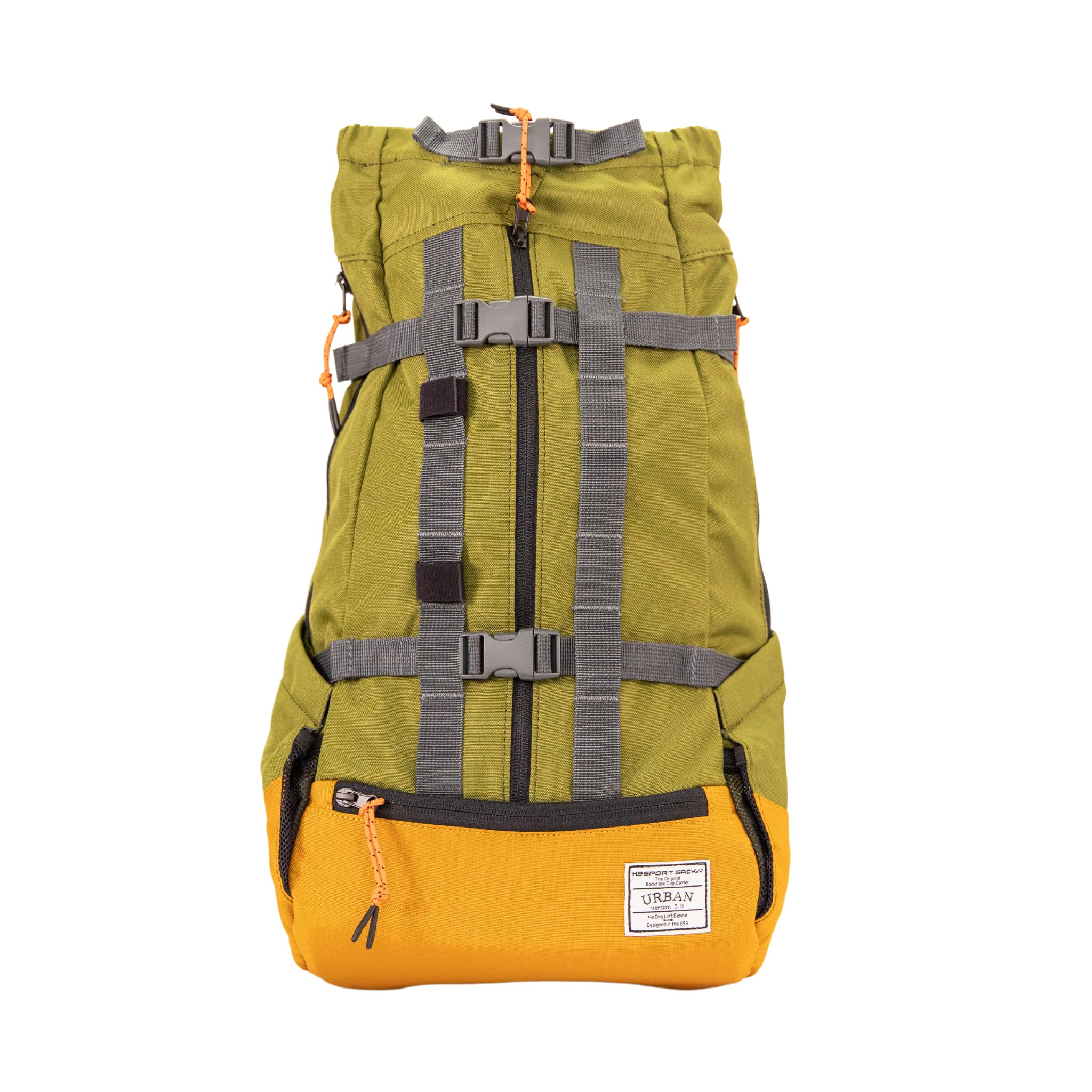 K9 Sport Sack | Dog Carrier Adjustable Backpack (Medium, Urban 3 - Leafy)