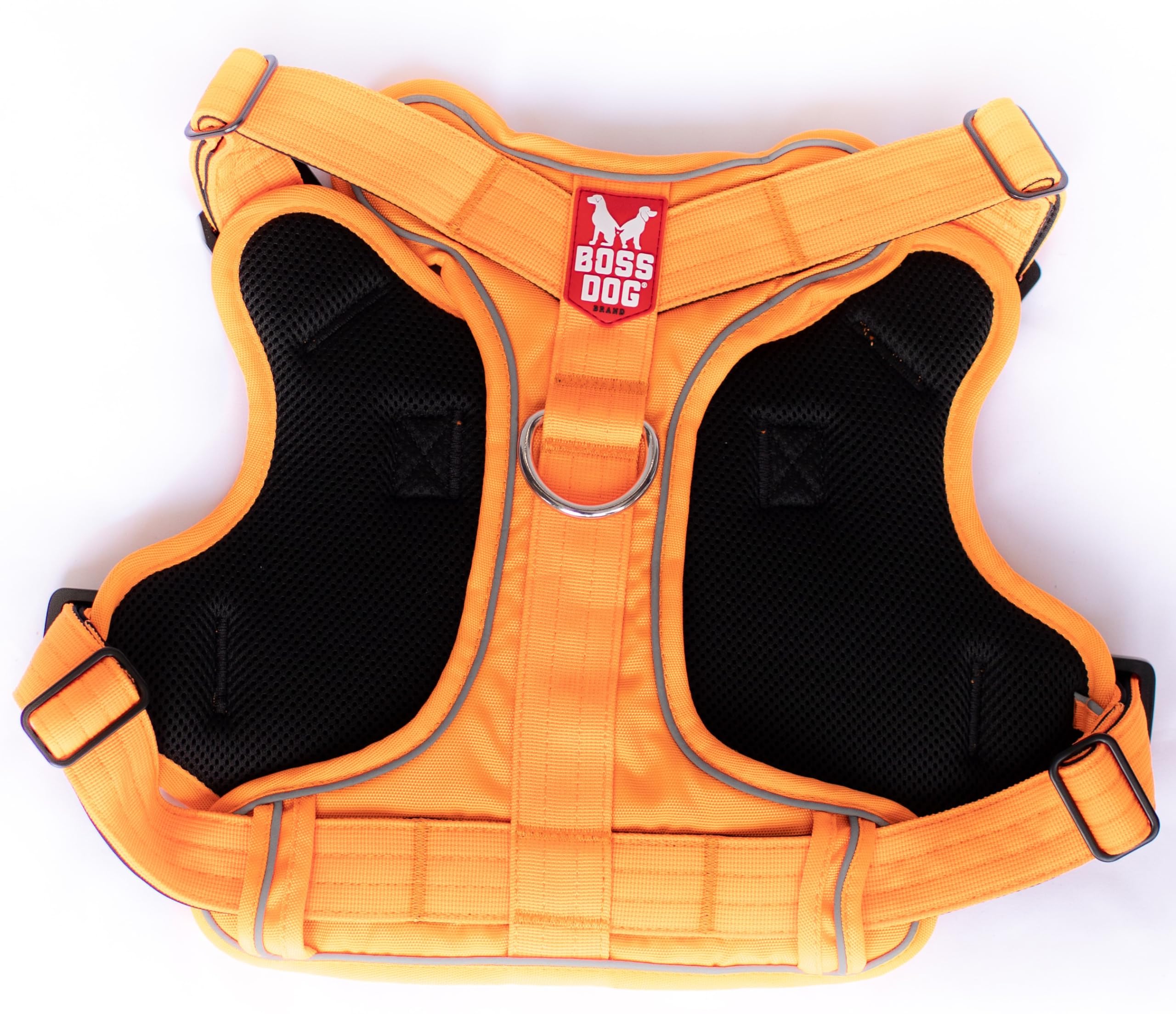 Boss Dog Tactical Harness, Orange, Small