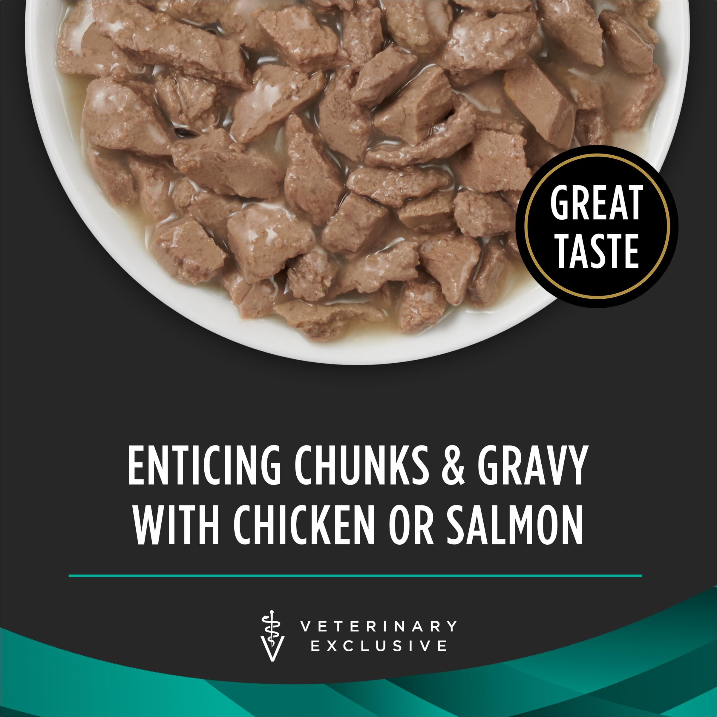 Purina Pro Plan Veterinary Diets EN Gastroenteric Feline Formula Savory Selects in Sauce Variety Pack Wet Cat Food - (Pack of 24