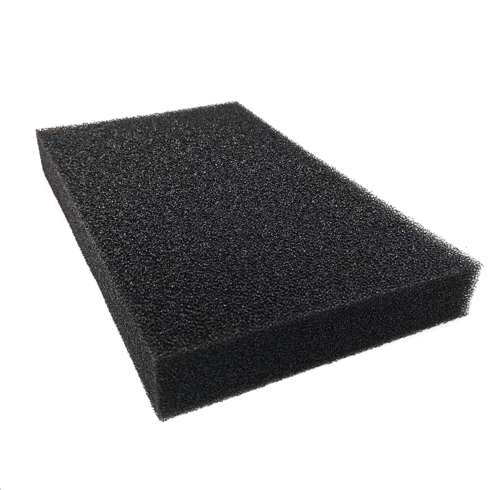 Jih Aquarium Foam Filter Pad,16 X 10 X 2 Inch Cut To Fit Sponge Filter Media For Fish Tank,30Ppi