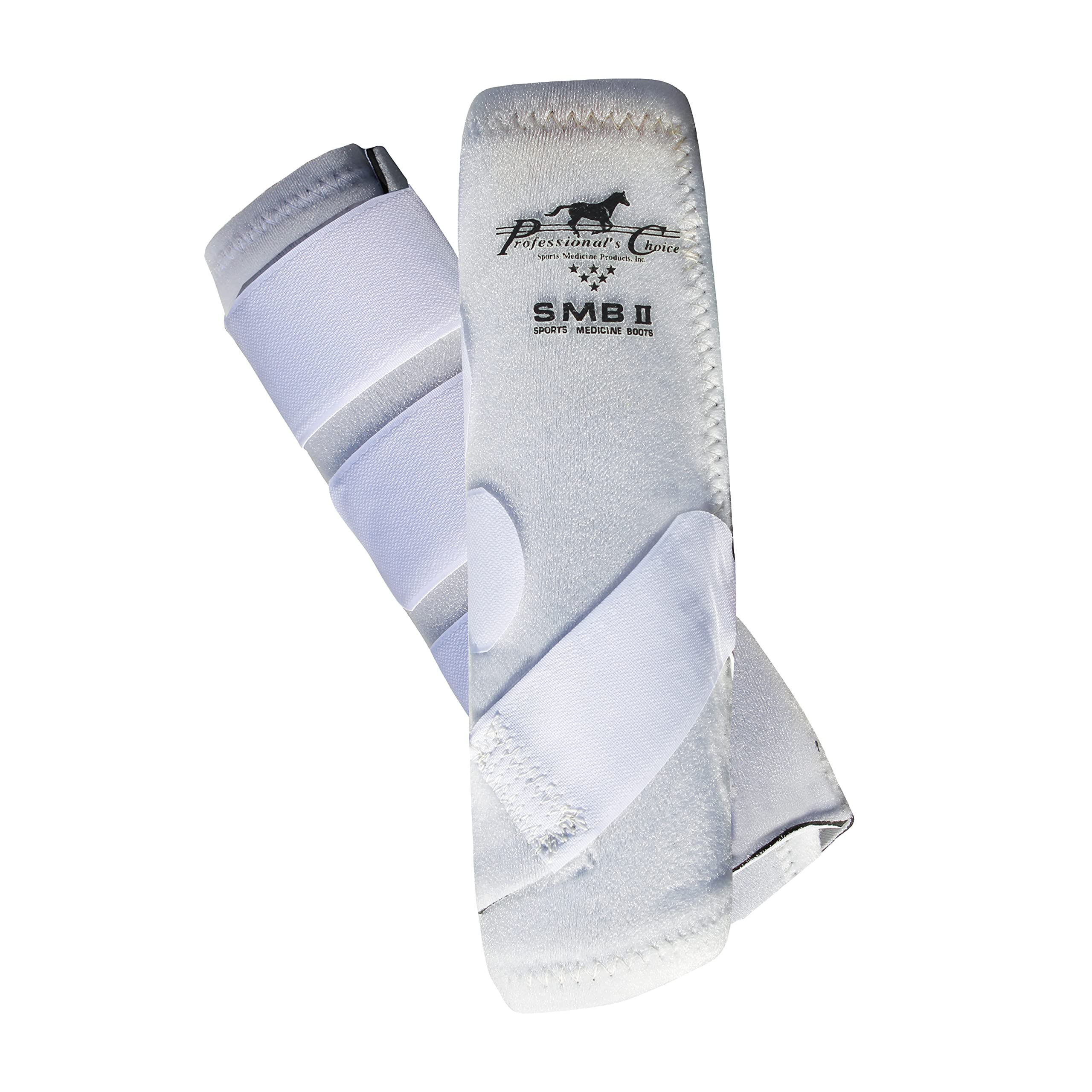 Professional'S Choice Equine Smbii Leg Boots | Sold In Pairs | White | Small