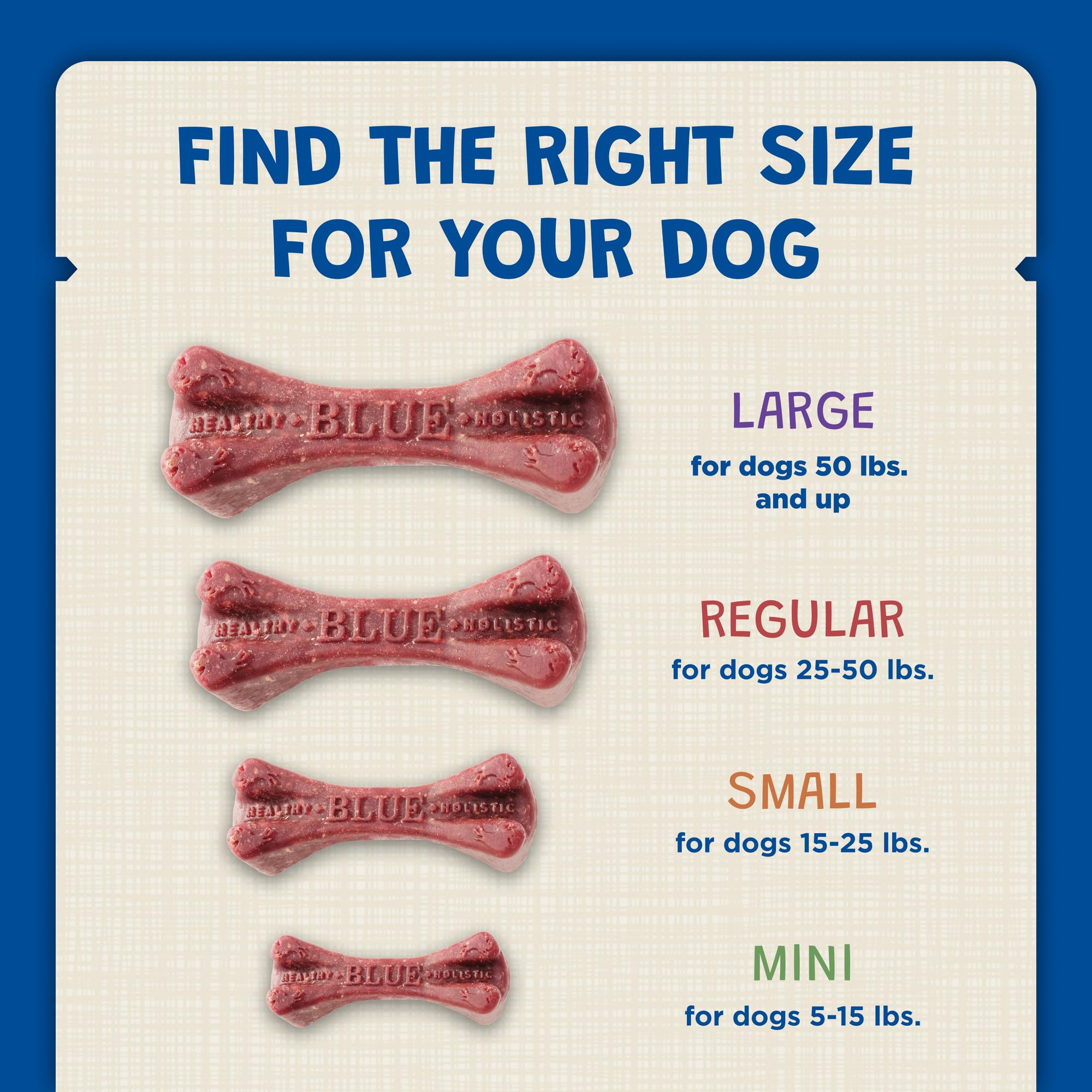Blue Buffalo Dental Bones Small Natural Dental Chew Dog Treats, (15-25 lbs) 12-oz Bag