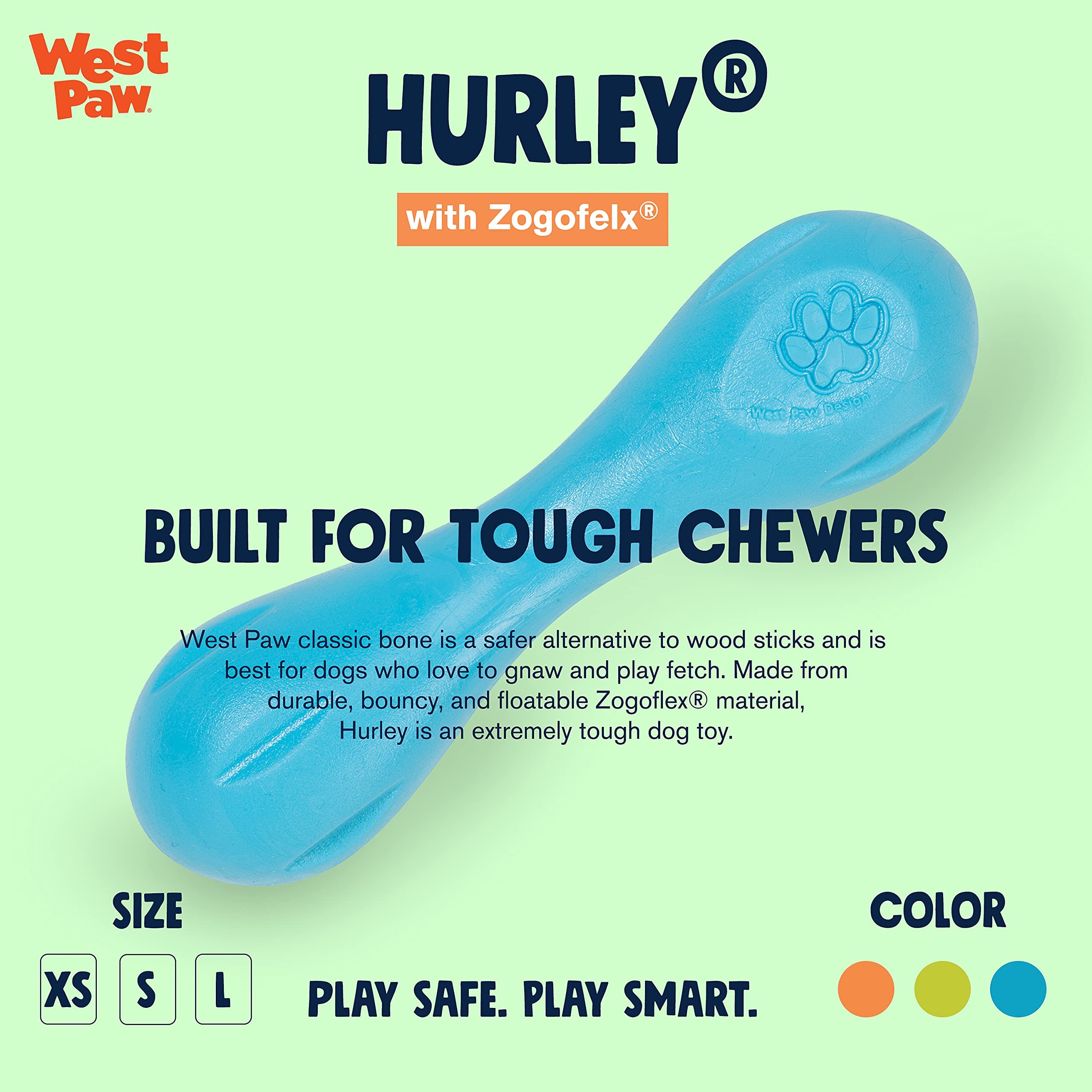 HURLEY TOY LRG BLU 8.25 (Pack of 1)