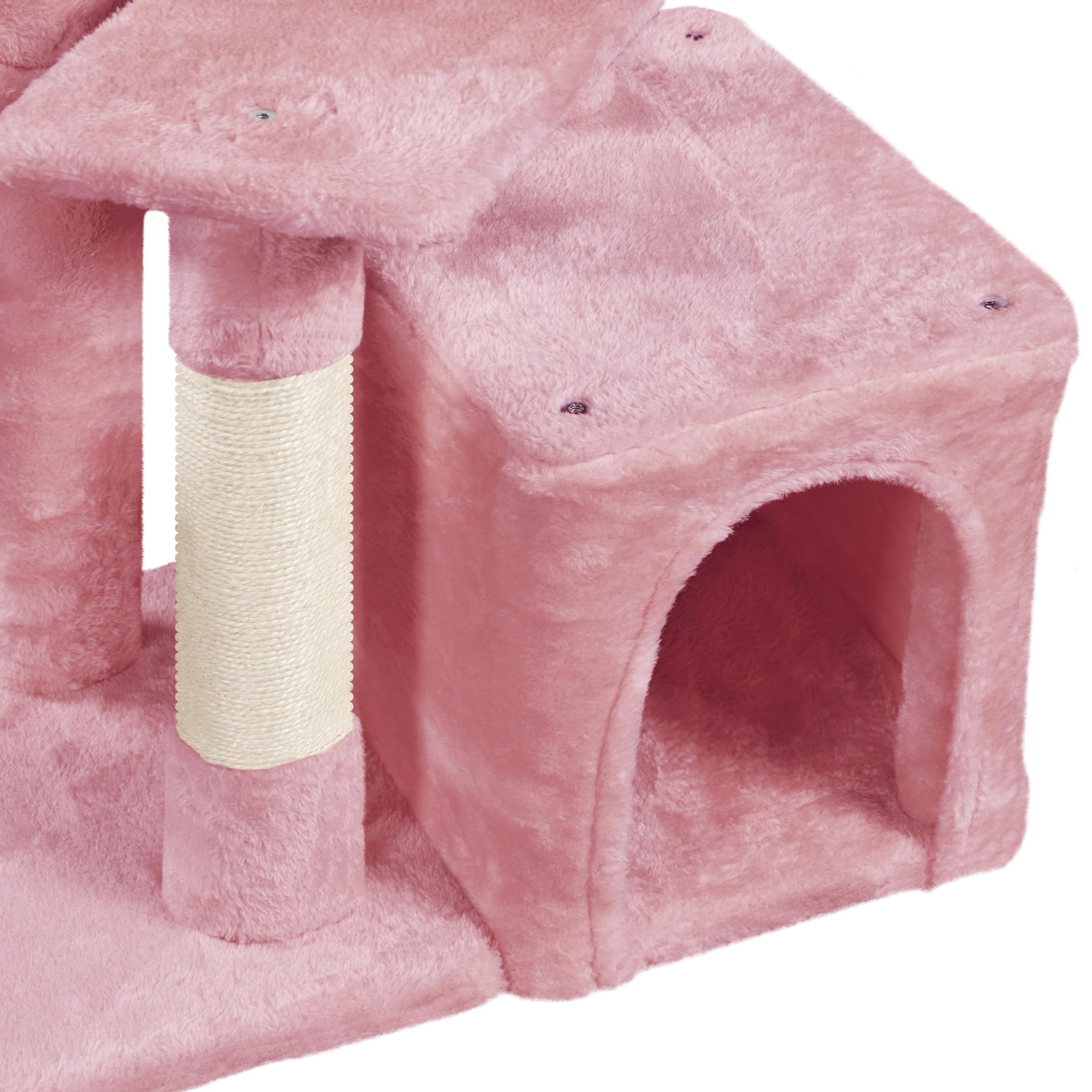 Yaheetech Cat Tree, Cute Cat Tower For Indoor Cats, Multi-Level Cat Furniture Activity Center W/Sisal-Covered Post For Small Cat Kittens