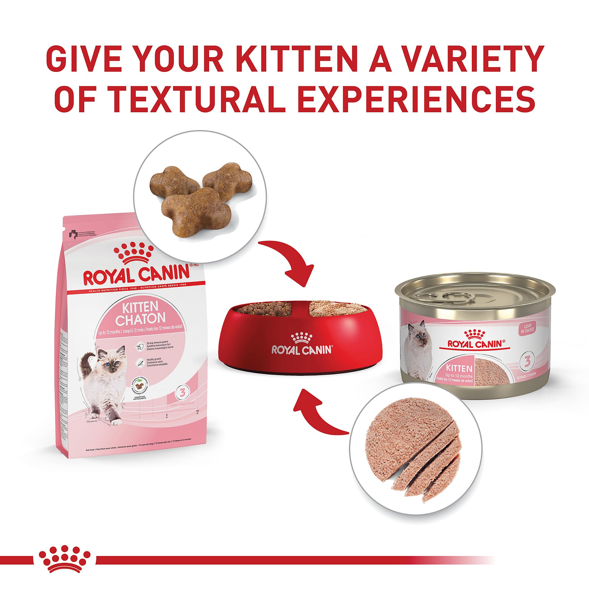 Royal Canin Feline Health Nutrition Kitten Dry Cat Food, 7 lb bag