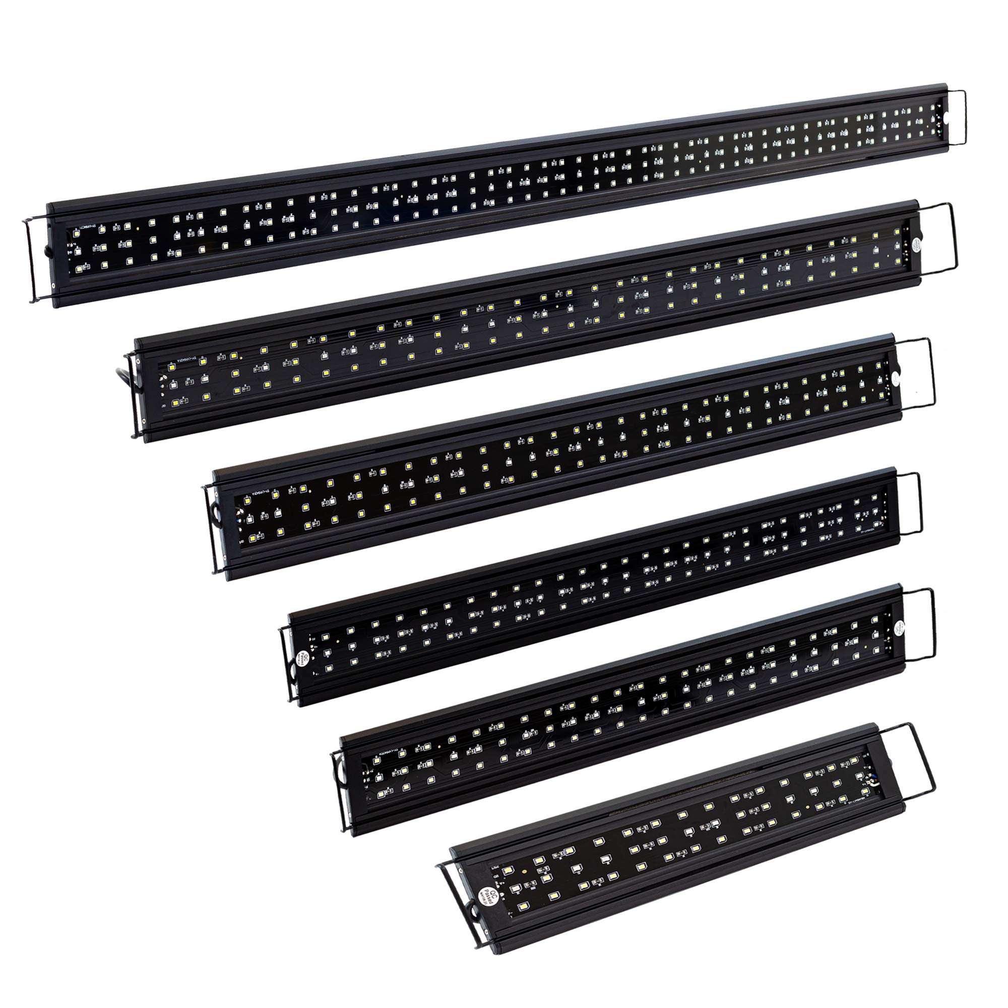 Beamswork Vivio Full Spectrum Led Timer Adjustable Dimmer Aquarium Fish Tank Light Freshwater 12 20 24 30 36 48 (24' - 30')