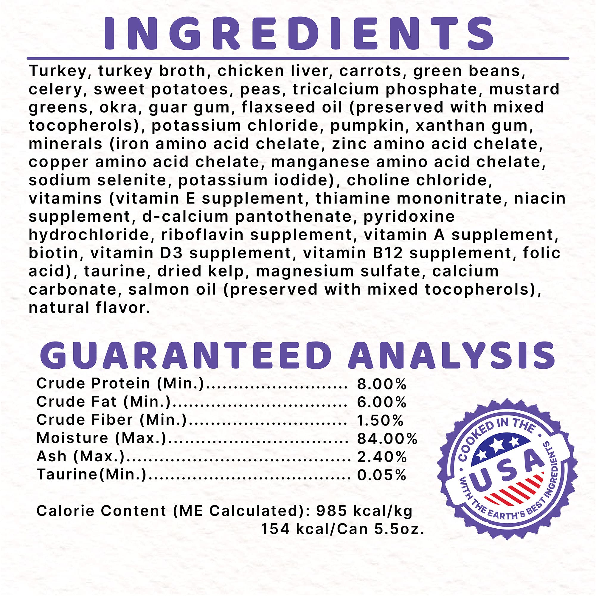 Halo Wet Cat Food Whole Turkey Stew Recipe, Grain Free Wet Cat Pate, Canned Cat Food for Extra Hydration, 5.5 Oz Can (Pack of 12