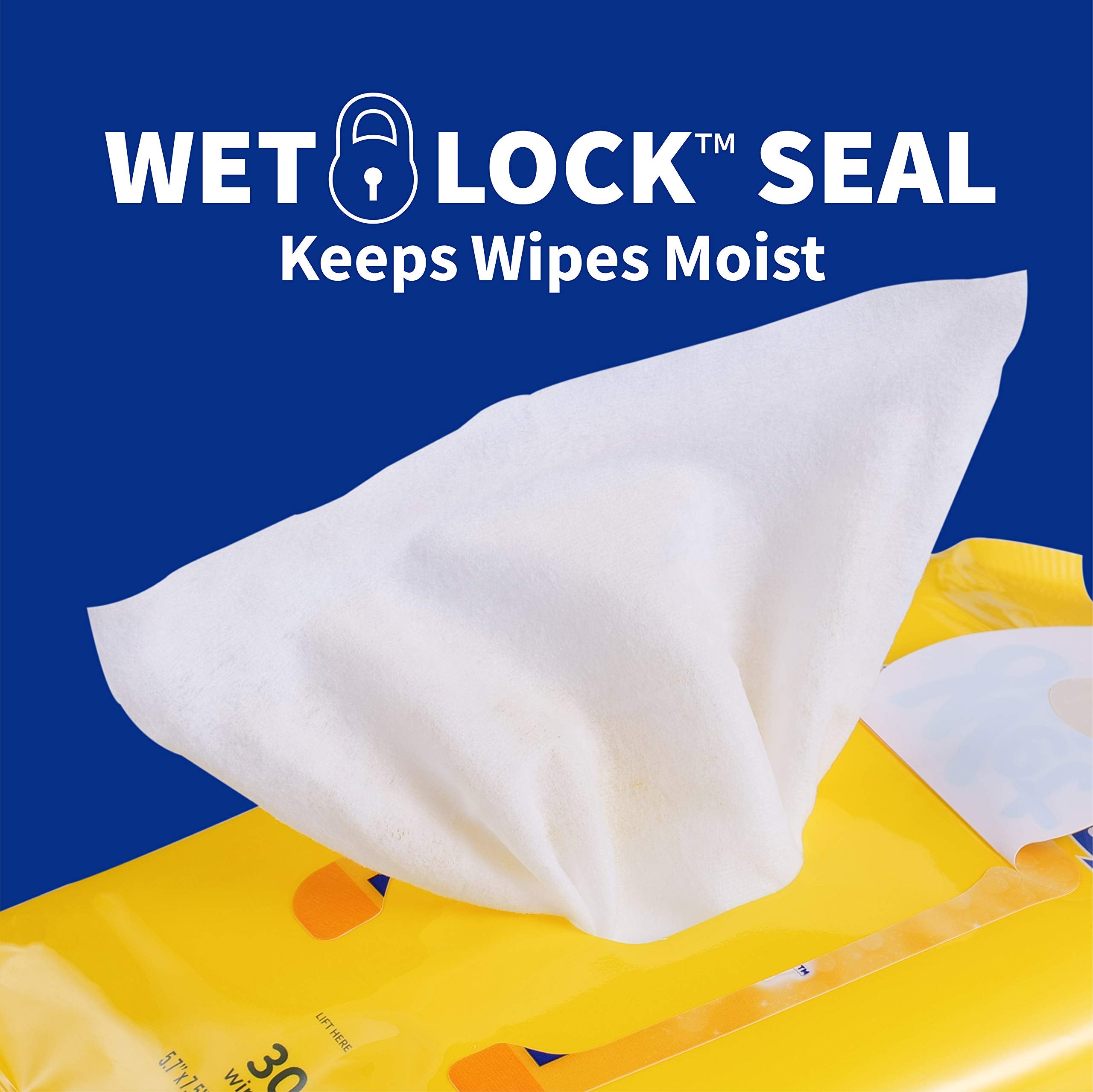 Wet Ones For Pets Deodorizing Multi-Purpose Dog Wipes With Baking Soda | Dog Deodorizing Wipes For All Dogs In Tropical Splash Scent, Wet Ones Wipes With Wet Lock Seal | 30 Ct Pouch Dog Wipes 1 Pack