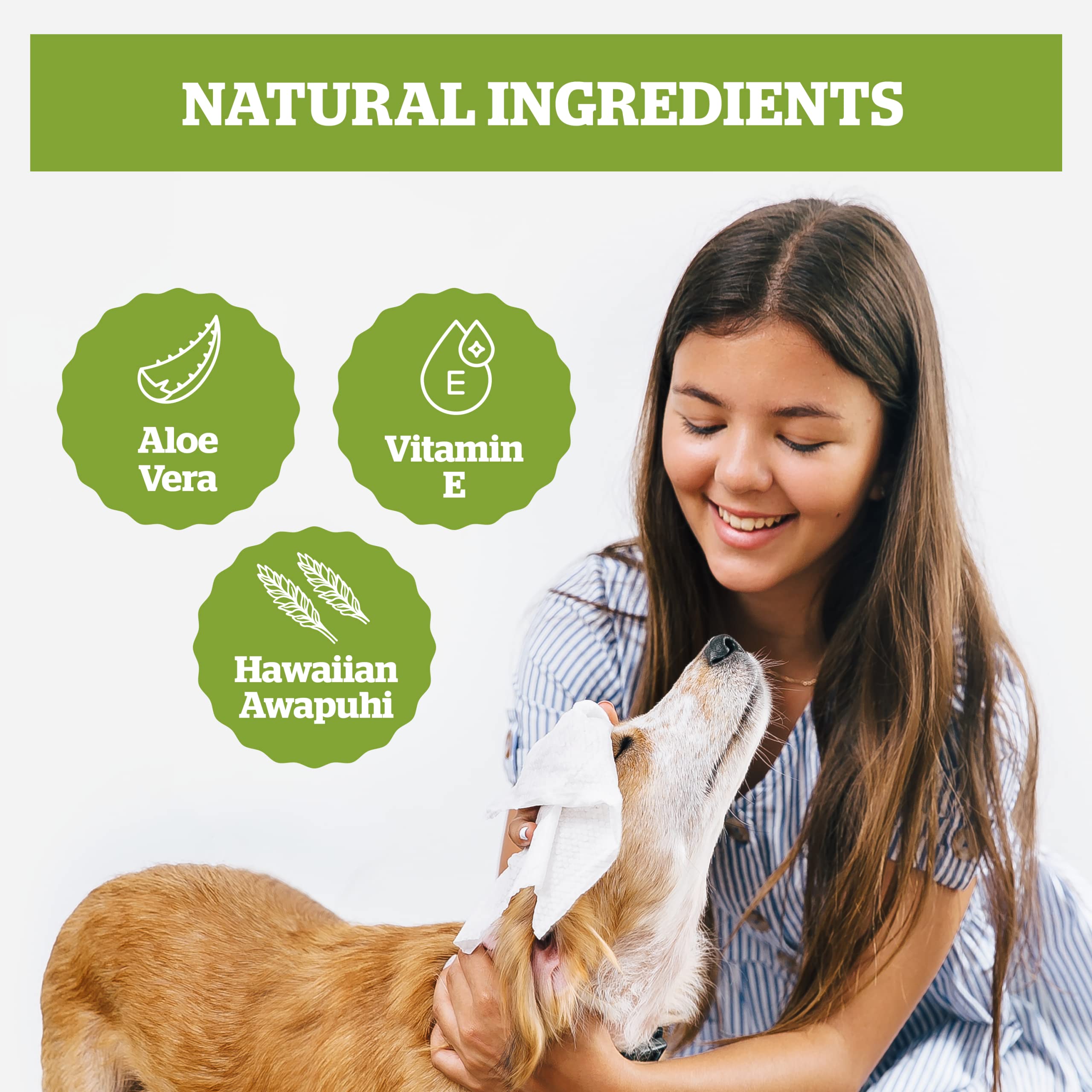 Pogi'S Dog Grooming Wipes - 400 Dog Wipes For Cleaning And Deodorizing - Plant-Based, Hypoallergenic Pet Wipes For Dogs, Puppy Wipes - Quick Bath Dog Wipes For Paws, Butt, & Body - Fragrance Free