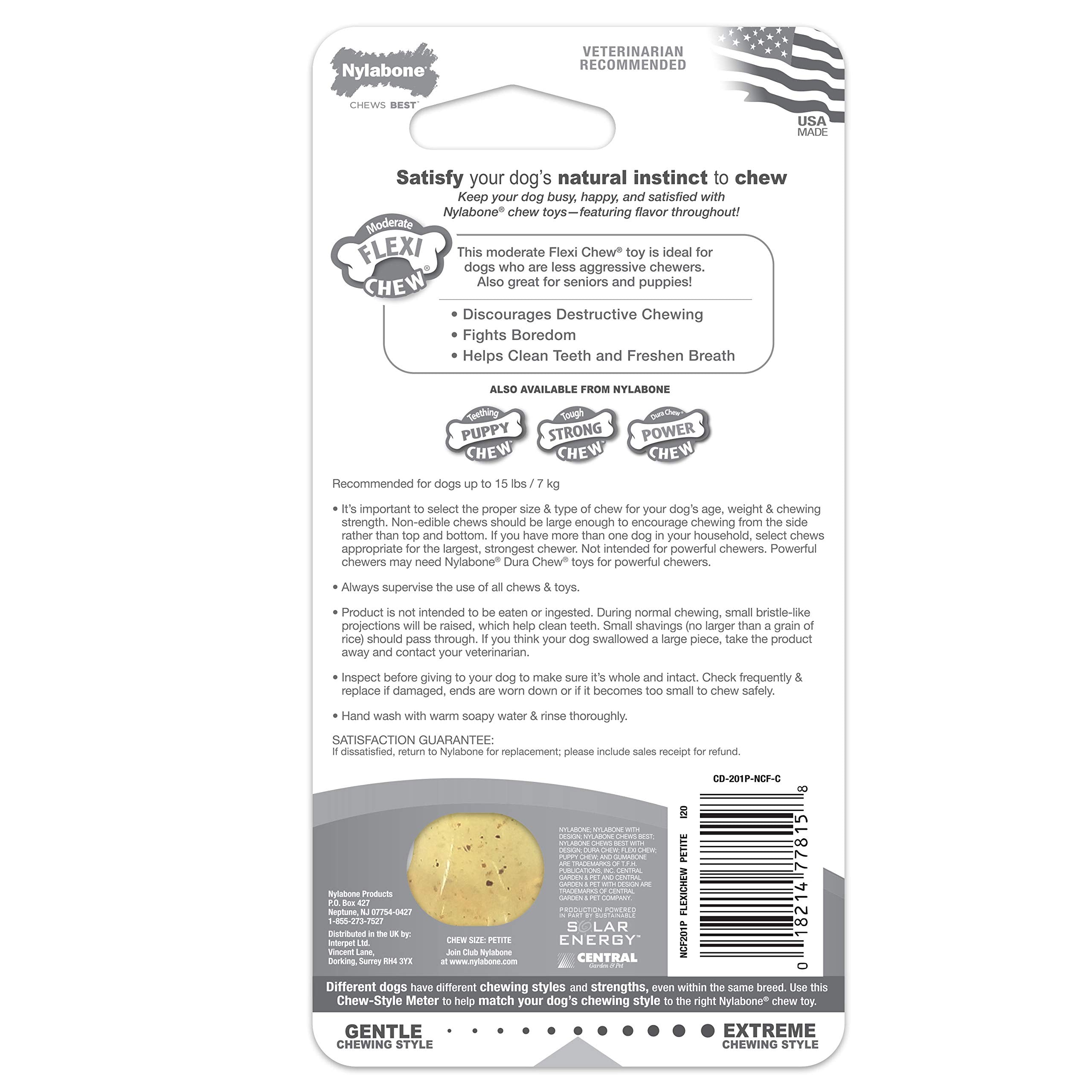 TFH PET MODERATE CHEW CHICK BONE