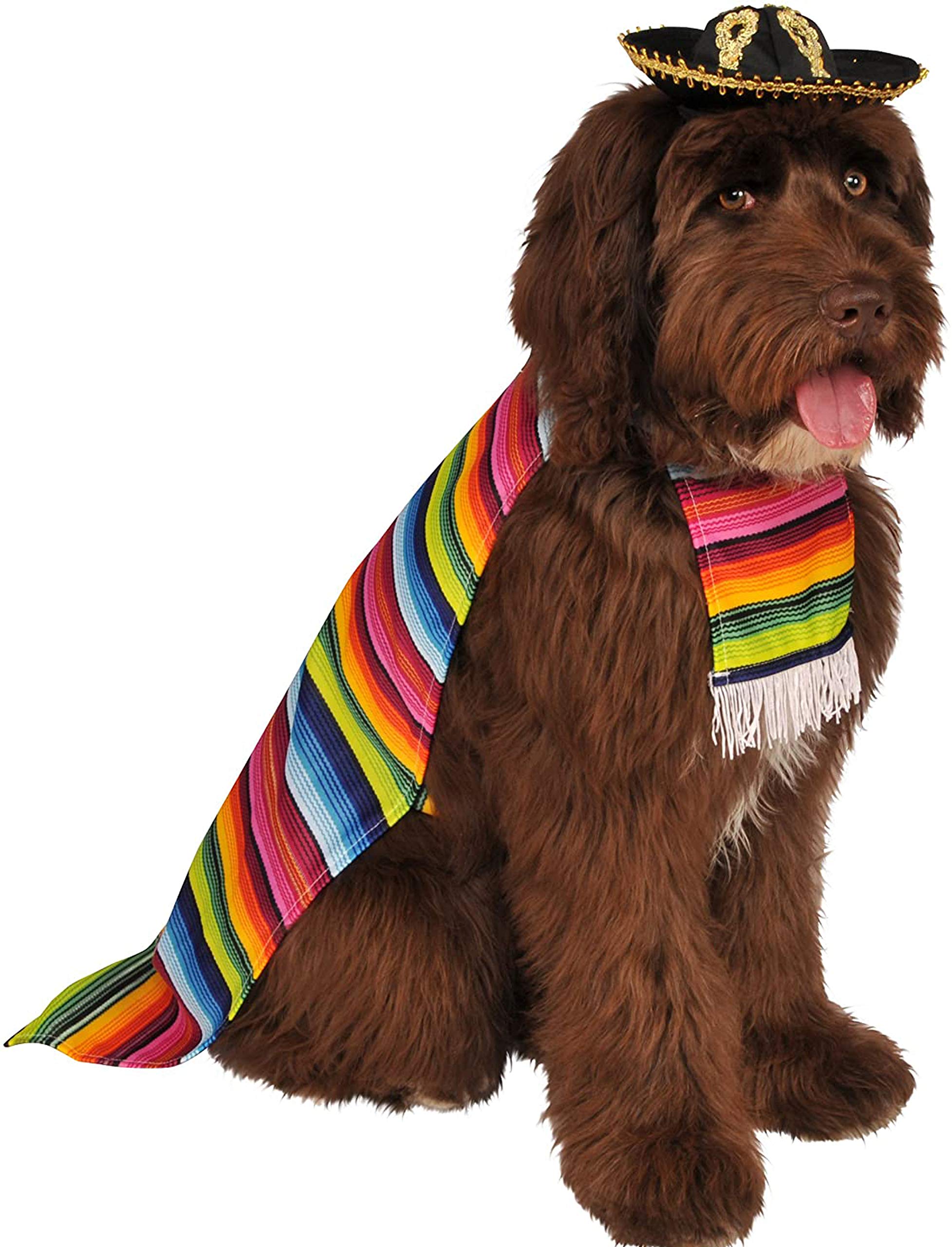 Rubie'S Serape And Hat For Pets, Large