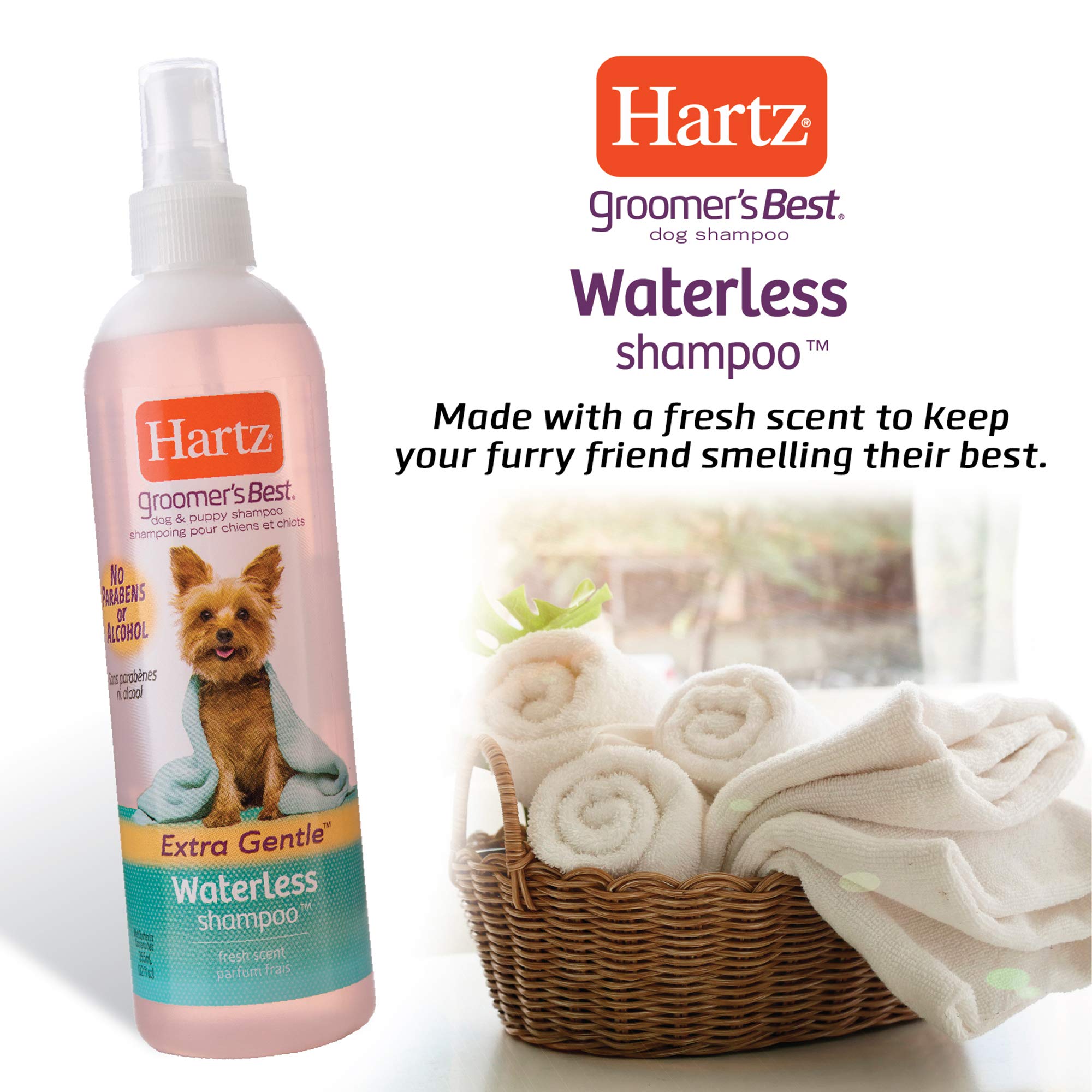 Hartz Groomer'S Best 3-In-1 Waterless Dog Shampoo