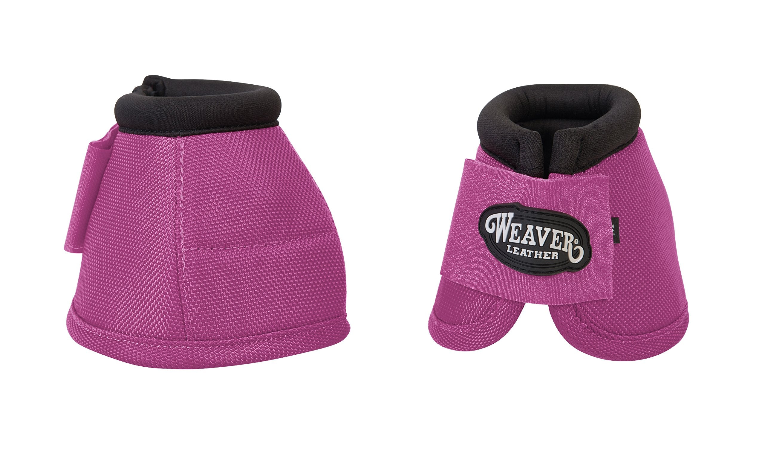 Weaver Leather Ballistic No-Turn Bell Boots , Pink, Small