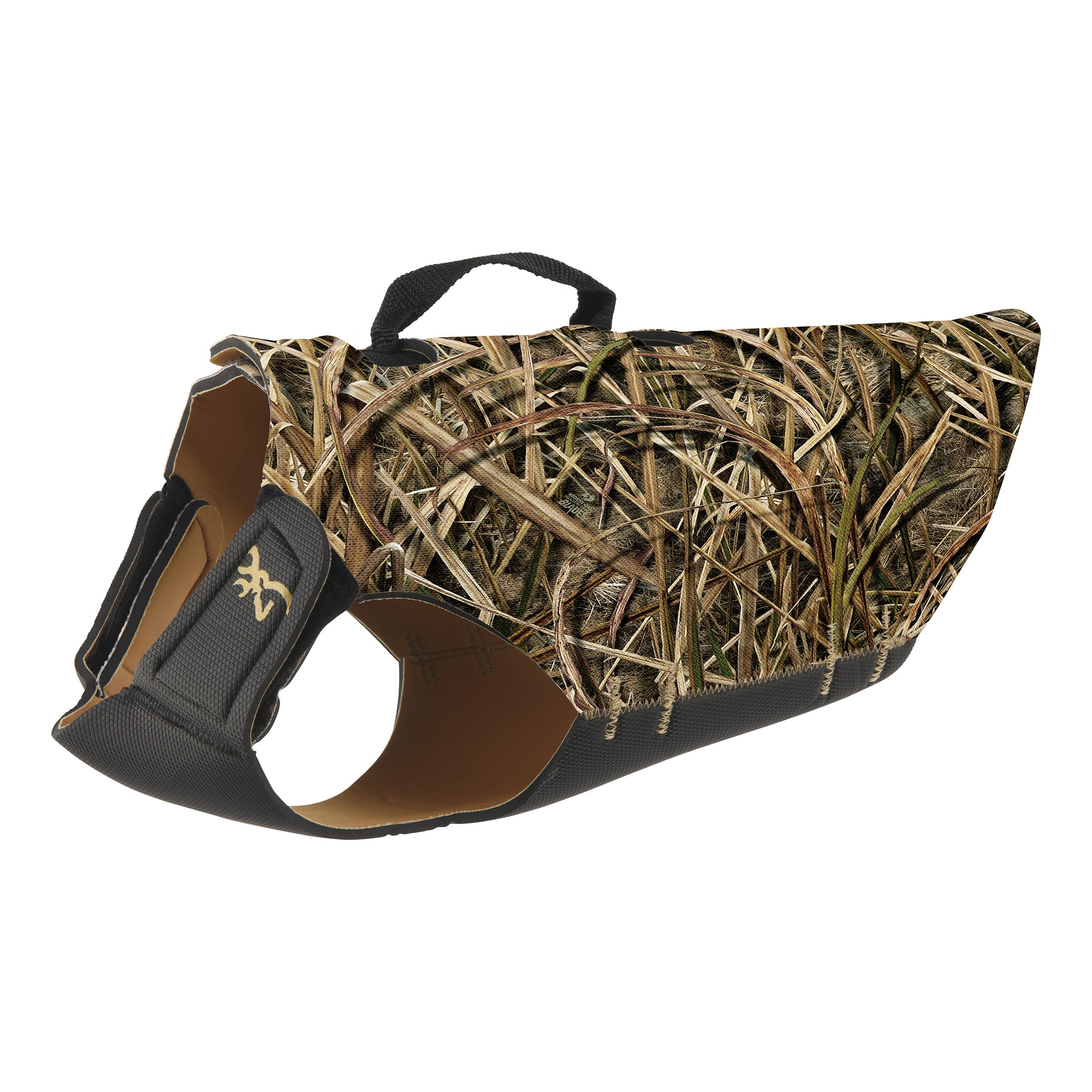 Browning Pet Vest, 5Mm, Handle, Neoprene Vest 5Mm Handle Large, Realtree Max-5 (5Mm), Large Us