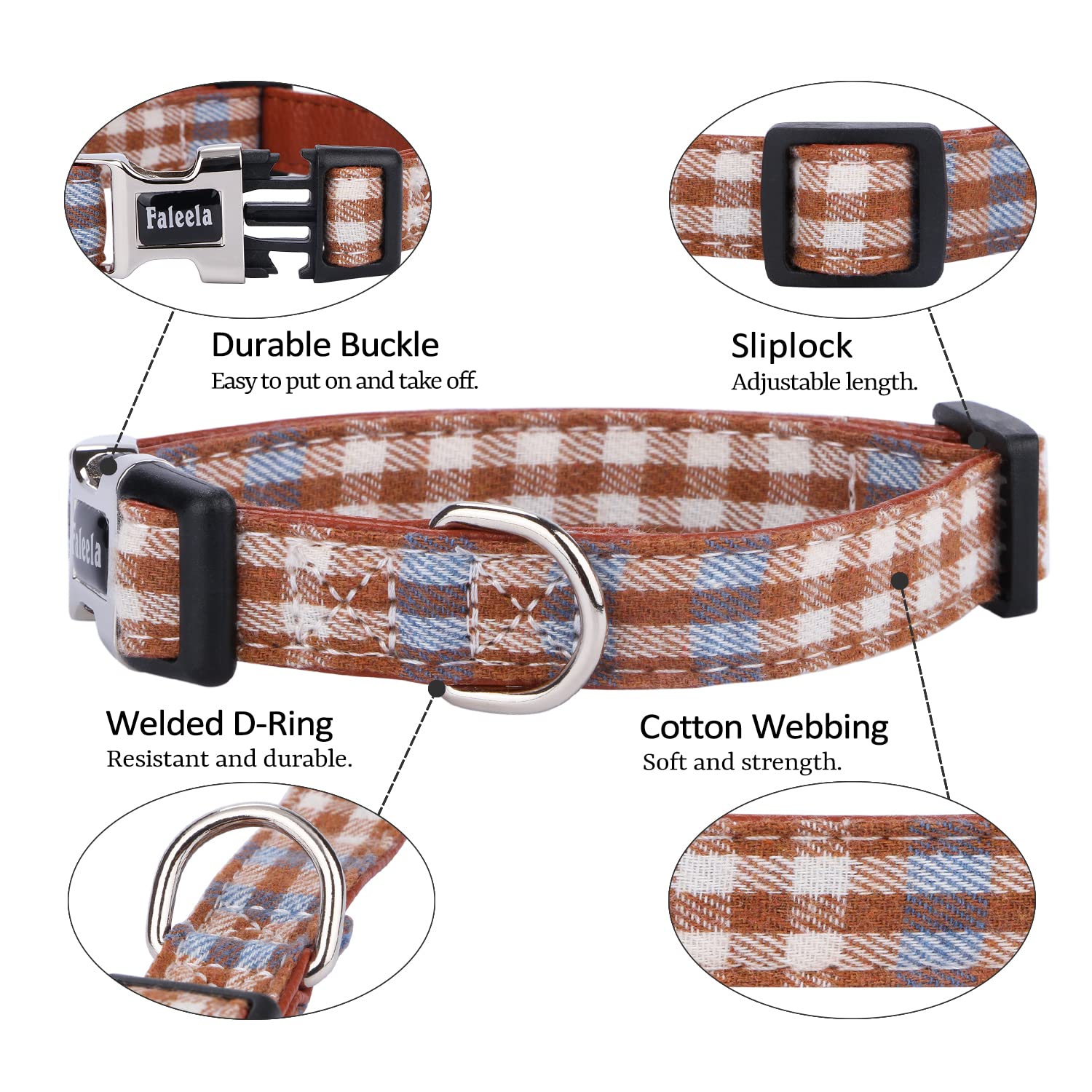 Faleela Soft &Comfy Bowtie Dog Collar,Detachable And Adjustable Bow Tie Collar,For Small Medium Large Pet (Medium (Pack Of 1), B