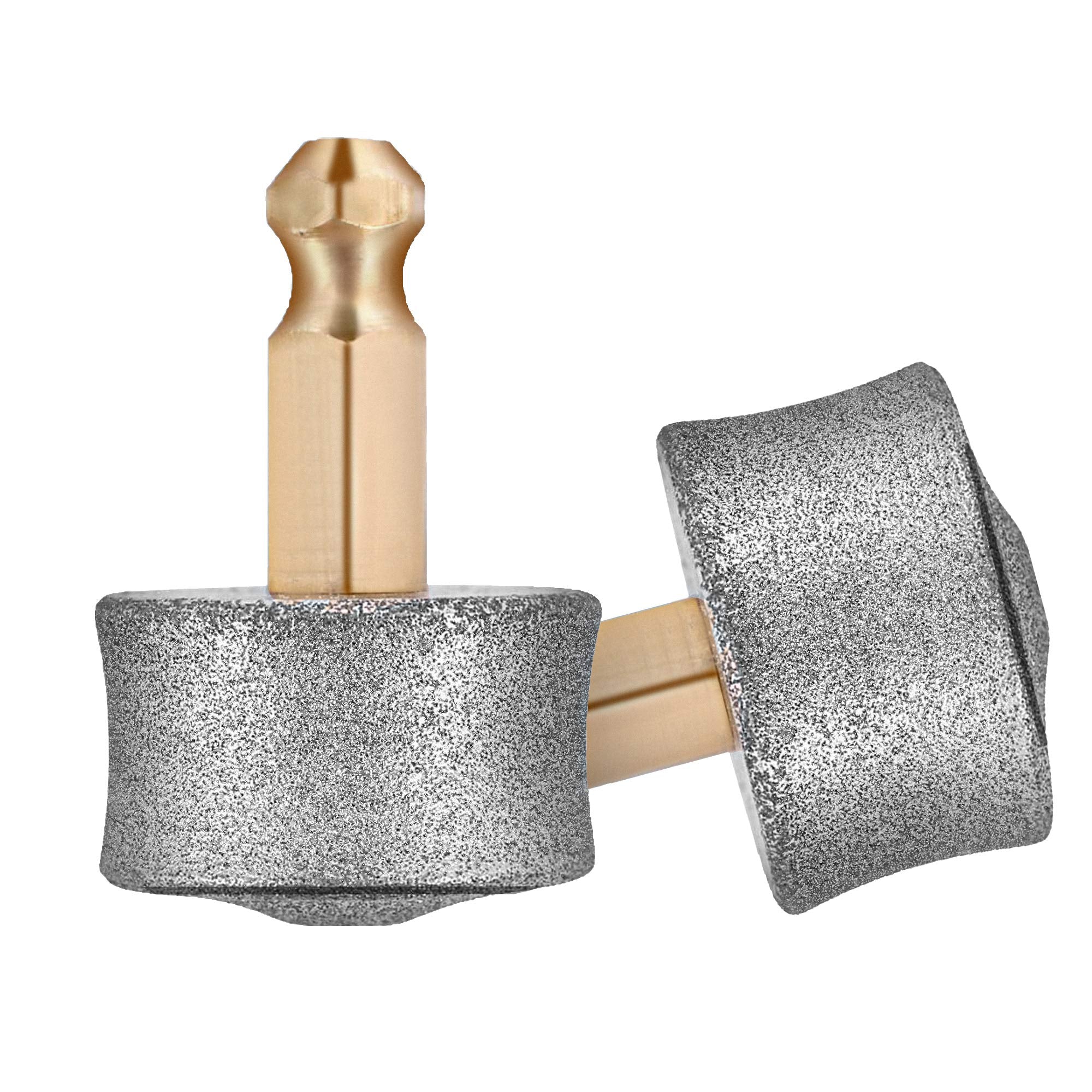 REXIPETS Dog Nail Grinder Replacement Head - Pet Nail Grinder Diamond Tip for Paws- 2 Pack Professional Dog Claw Grinder Bits Re