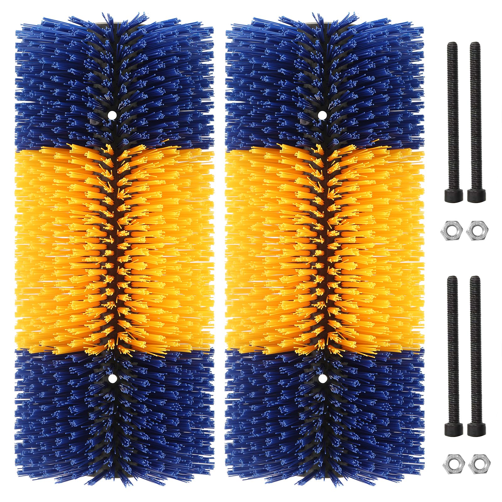 Livestock Scratch Brush, 2 Pcs Cow Brush With 4 Screws, Cattle Scratcher, Horse Brushes For Grooming, Cattle Supplies For Horse,