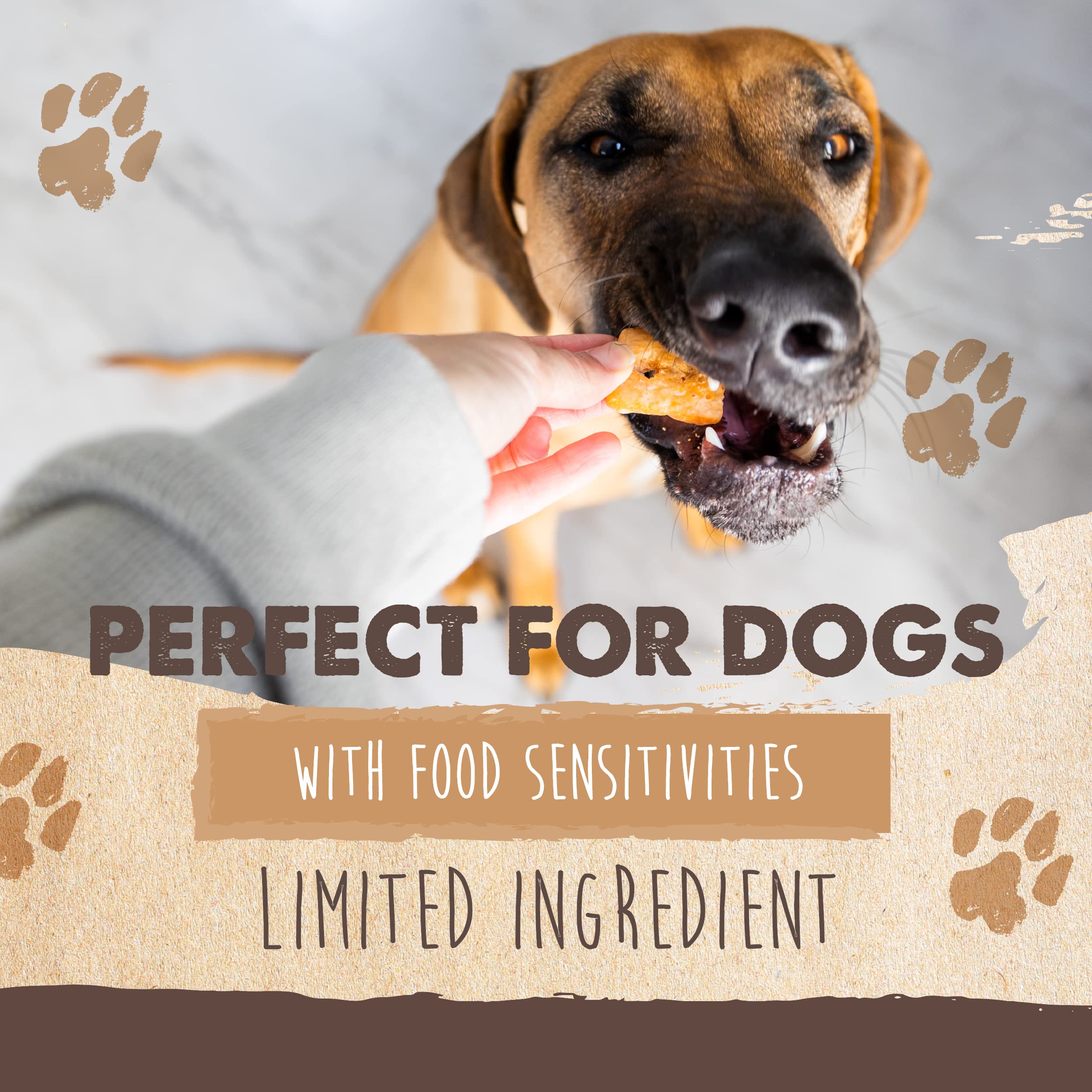 Mighty Paw Yak Cheese Crackers | Healthy Puppy Treat, Hard & Crunchy Puppy Training Treat for Dog Potty Training - Ideal for Sma