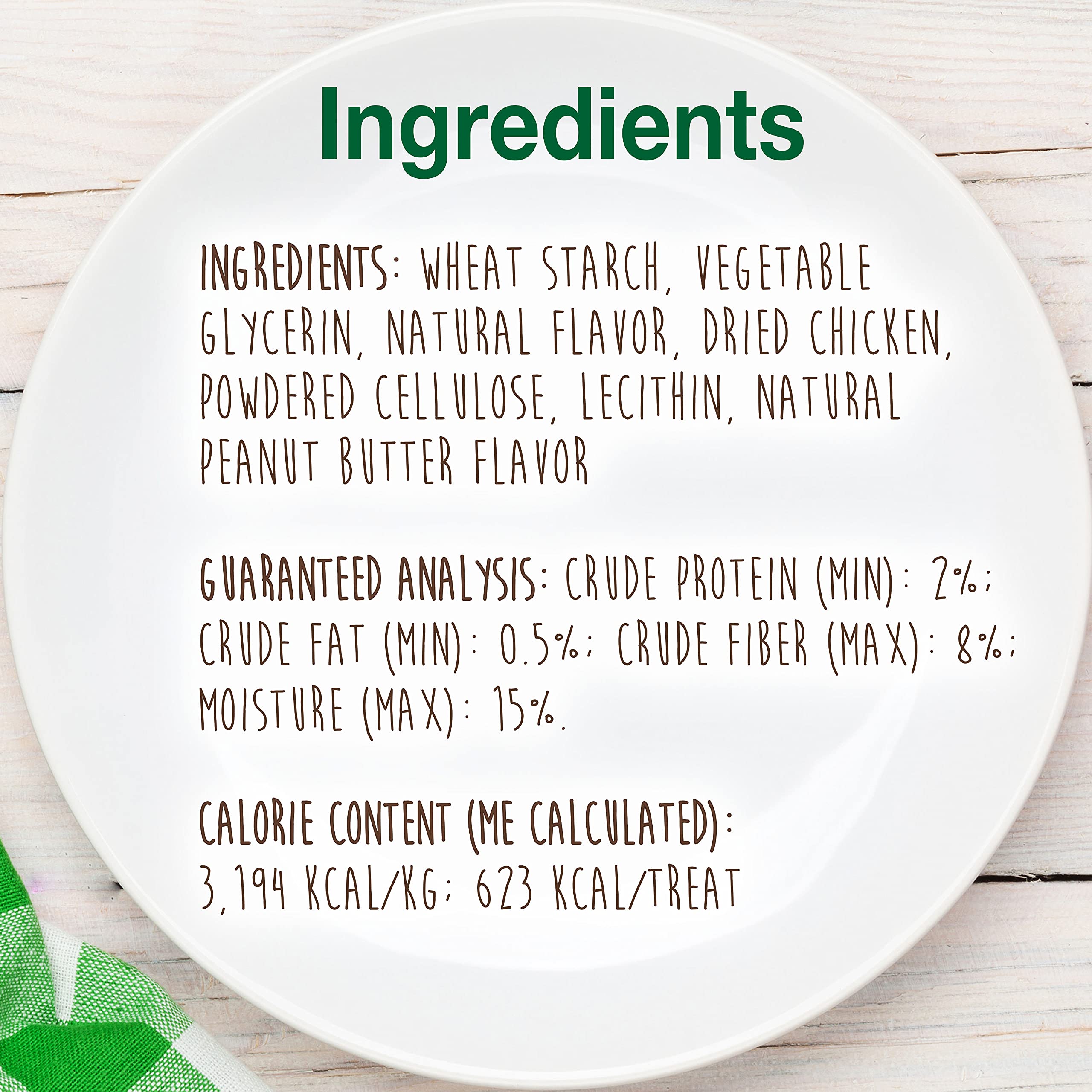 Nylabone Healthy Edibles Natural Dog Chews Long Lasting Peanut Butter Flavor Treats for Dogs, X-Large/Souper (1 Count)