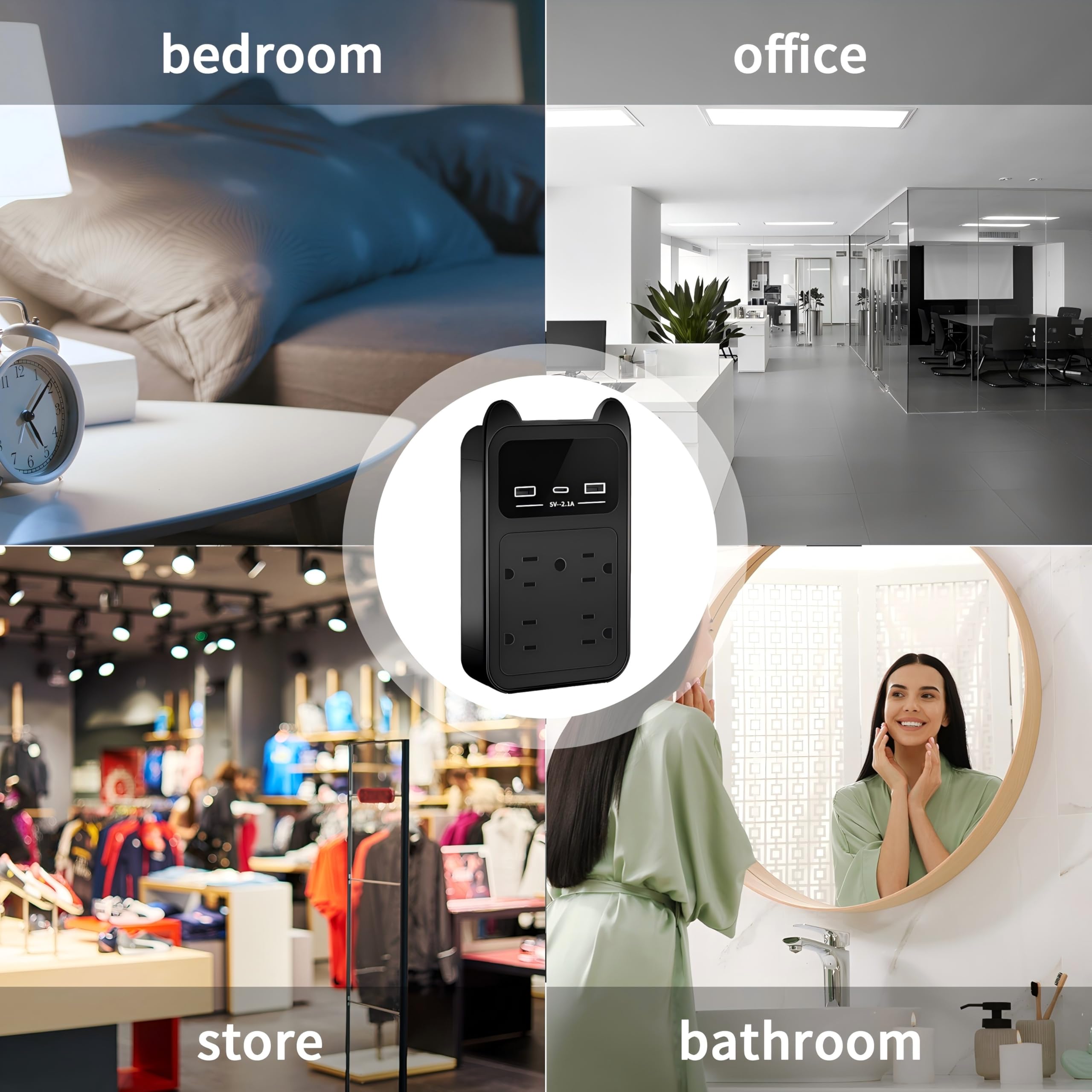 LUOHE Security Indoor Camera Portable Devices (Android/iOS)/4MP Cameras for Home Security Wireless WiFi/Puppy Camera with 24/7 L