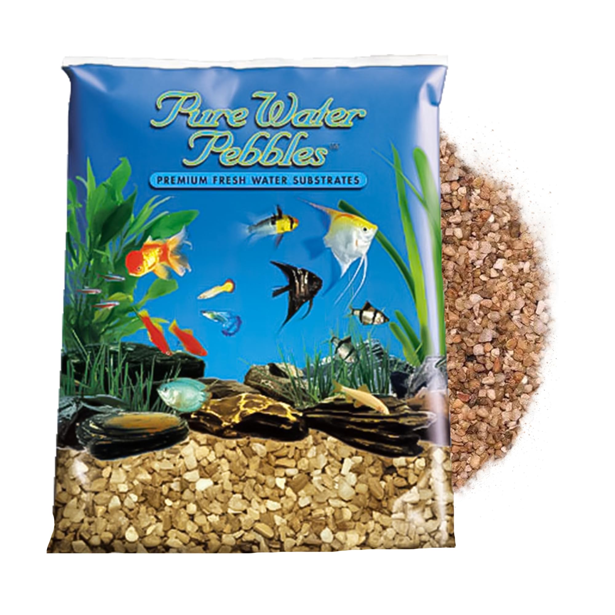 Worldwide Imports Aww30031 Natural Gravel, 25-Pound, Nutty Pebbles