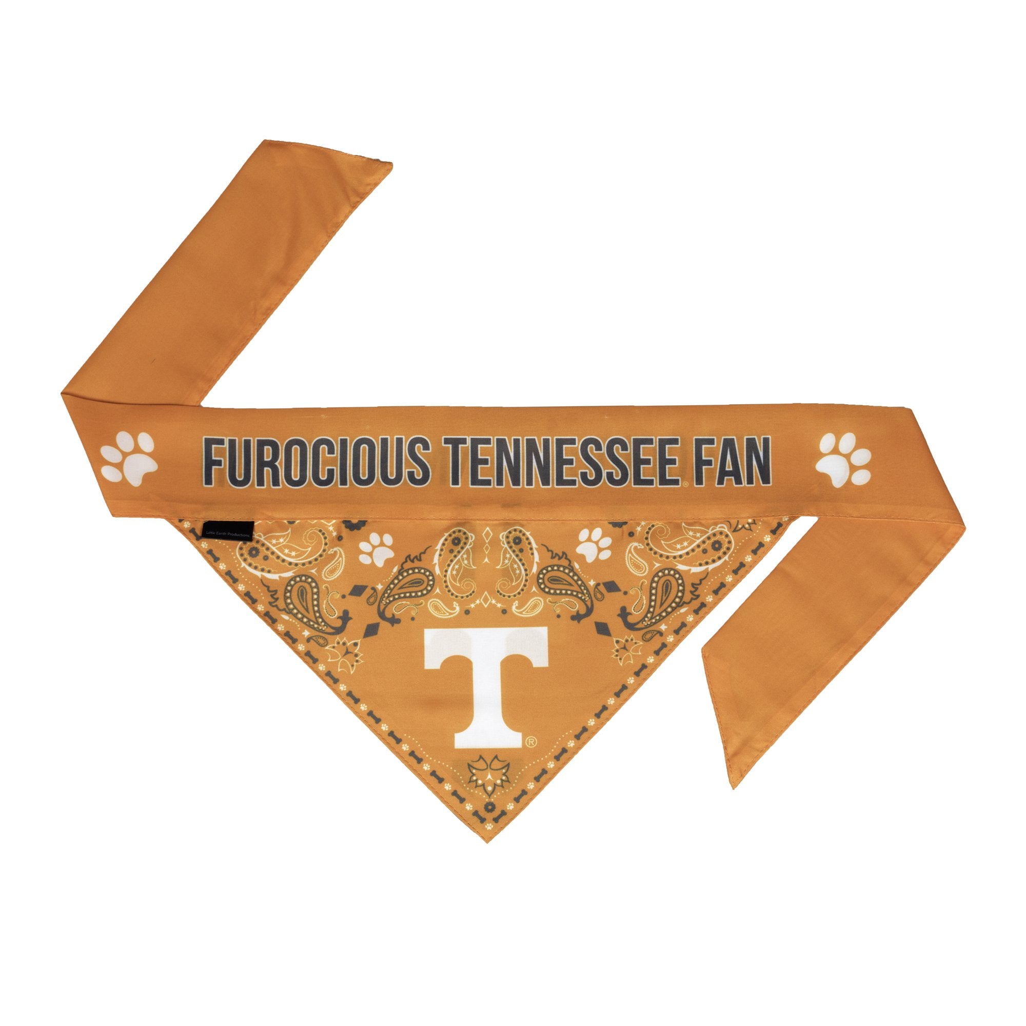 Littlearth Unisex-Adult Ncaa Tennessee Volunteers Pet Bandana, Team Color, X-Large