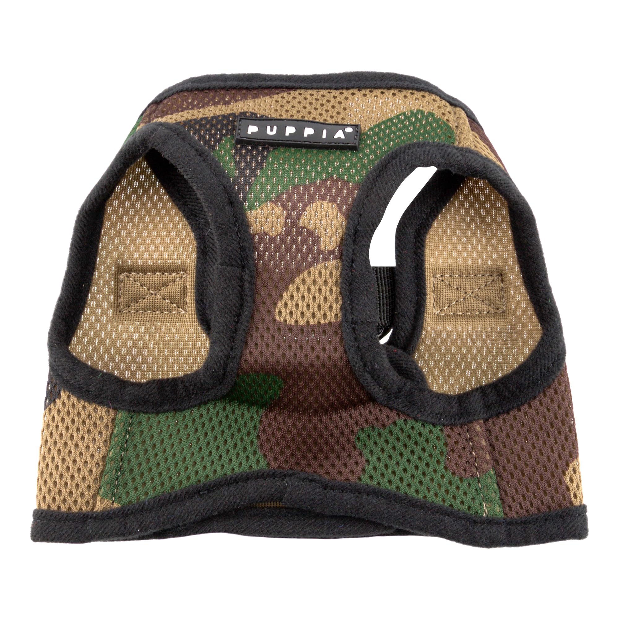 PUPPIA International Harness Soft B Vest, X-Small, Camo