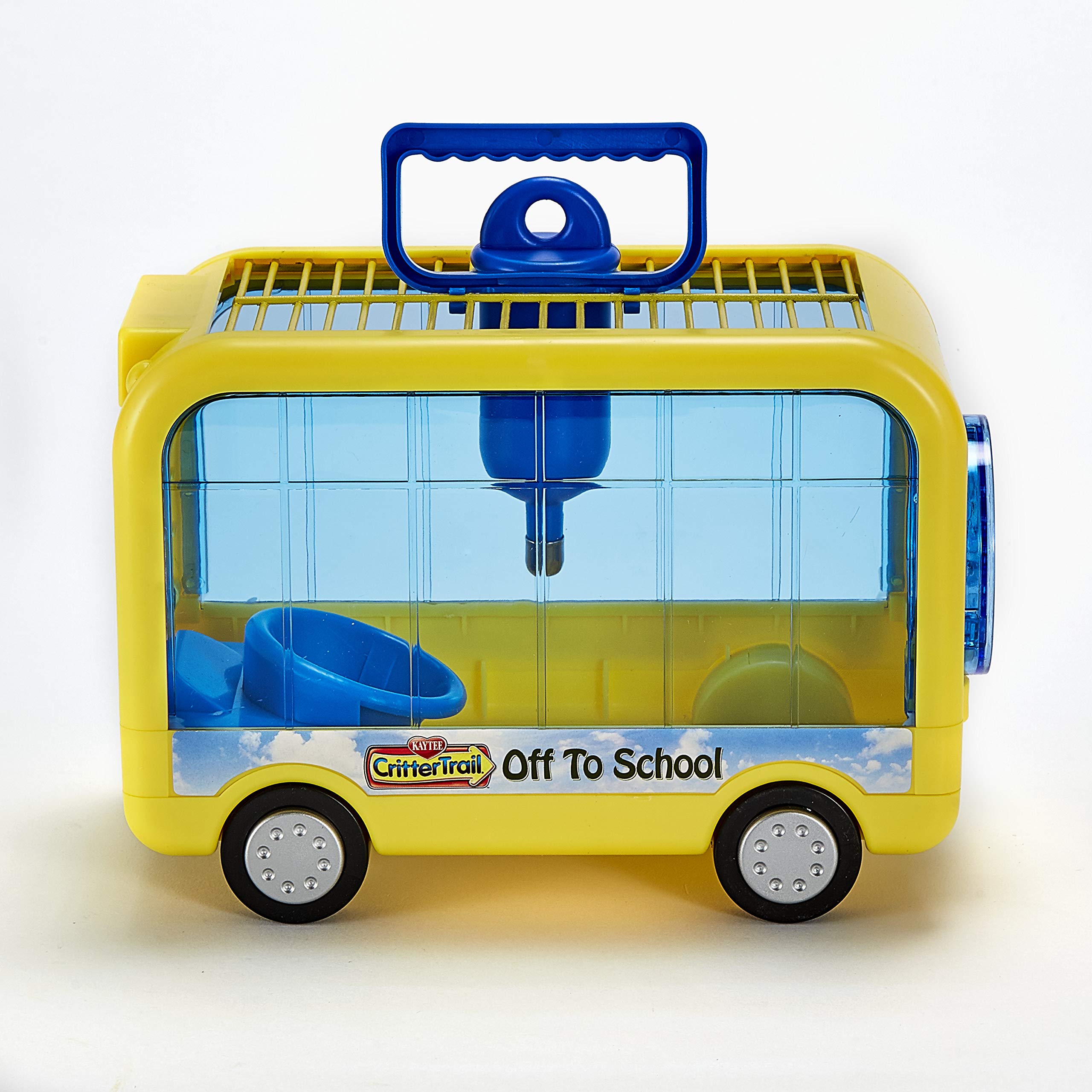 Kaytee CritterTrail Off To School Travel Carrier for Pet Hamsters, Gerbils, or Mice