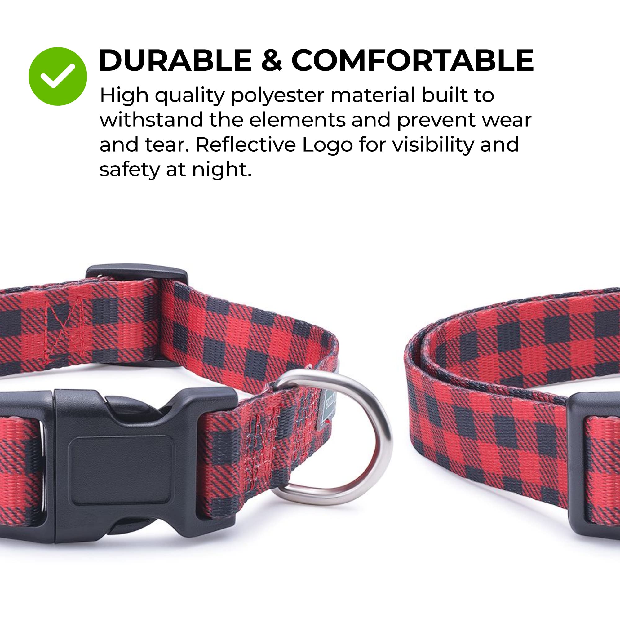 American Flag Dog Collar In 5 Different Sizes Classic (Medium)