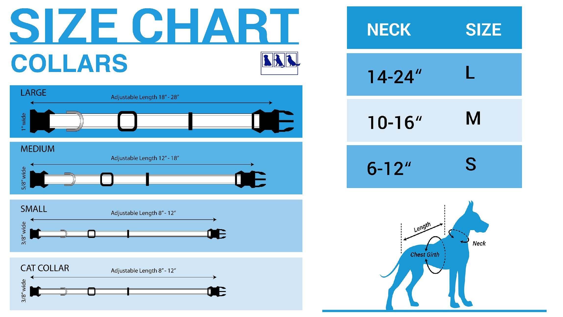 Nba Golden State Warriors Dog Collar, Size Medium. Best Pet Collar For All Sports Fans