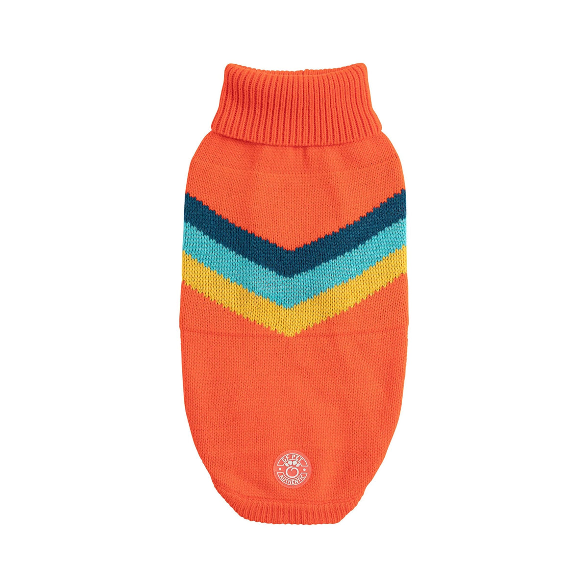 Gf Pet Orange Alpine Dog Sweater, X-Large