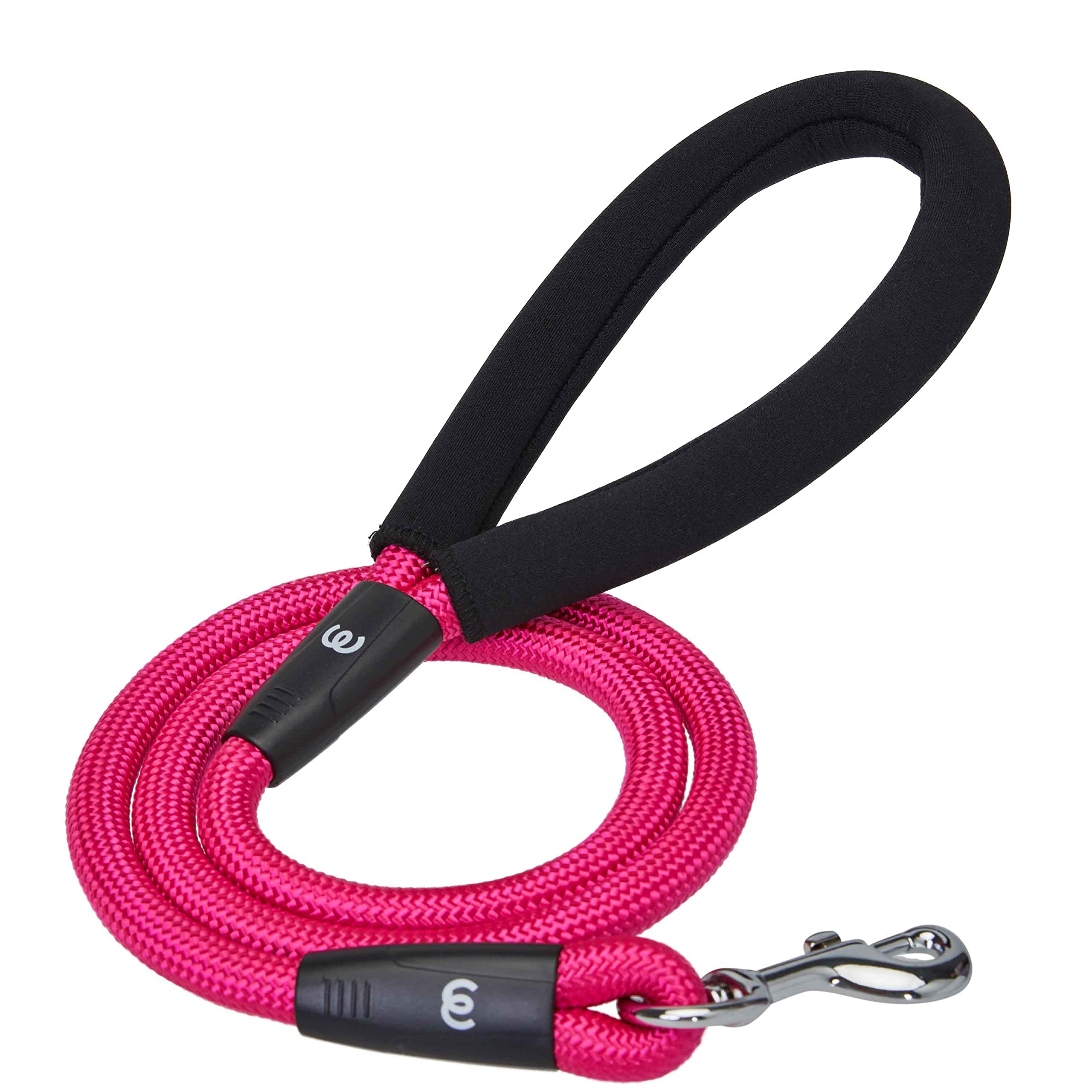 Blueberry Pet Essentials Dog Leash, Puppy Essentials, Strong Rope Dog Leashes For Large Dogs Heavy Duty, 4Ft, Comfortable Neopre