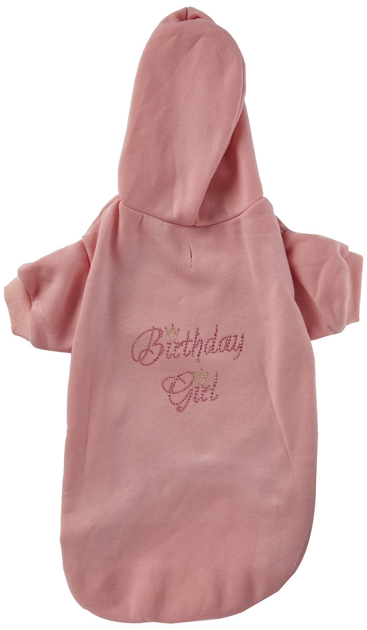 Mirage Pet Products 20-Inch Birthday Girl Hoodies, 3X-Large, Pink