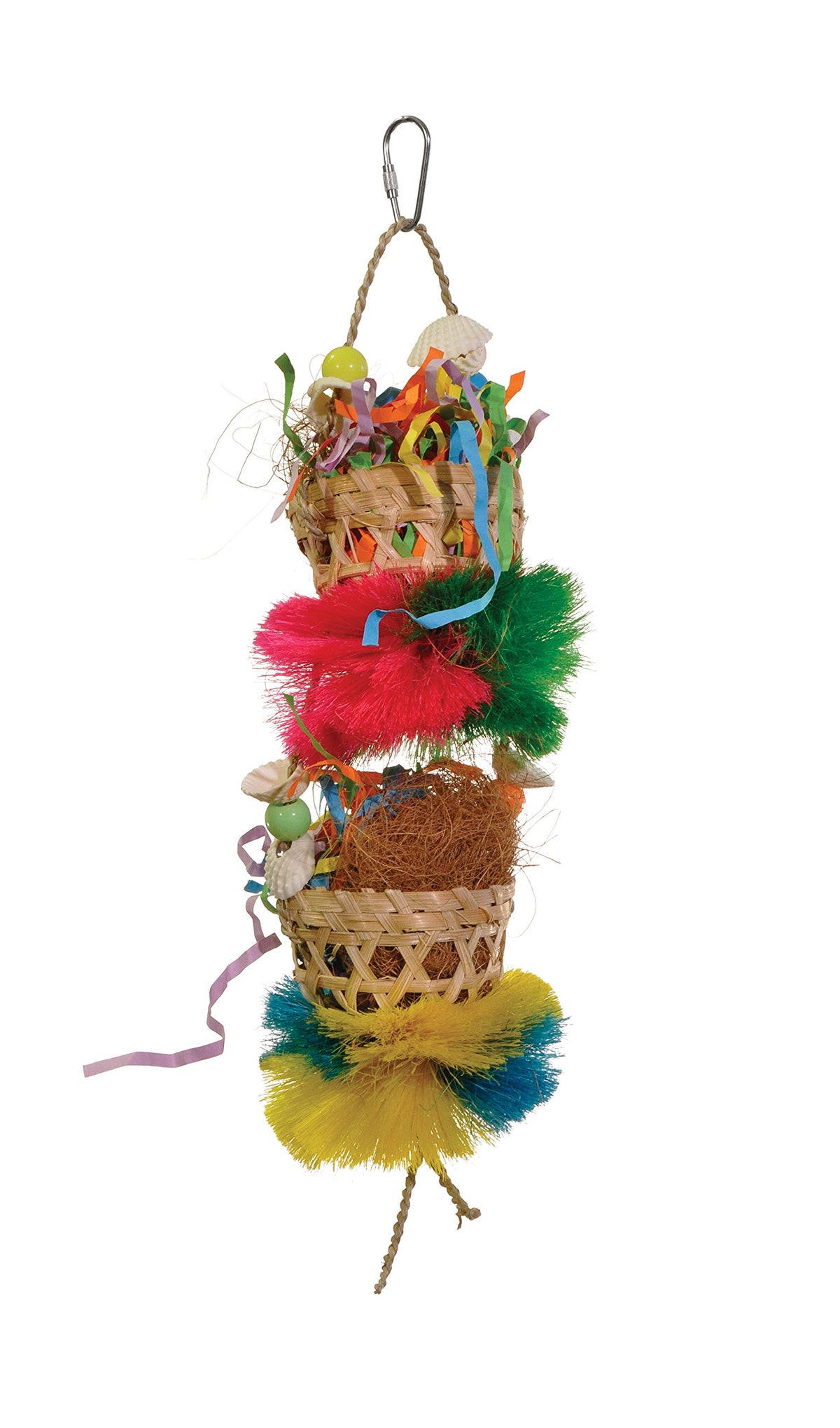 Prevue Pet Products 62512 Tropical Teasers Sky Rider Bird Toy, Multicolor, 12 X 3.5