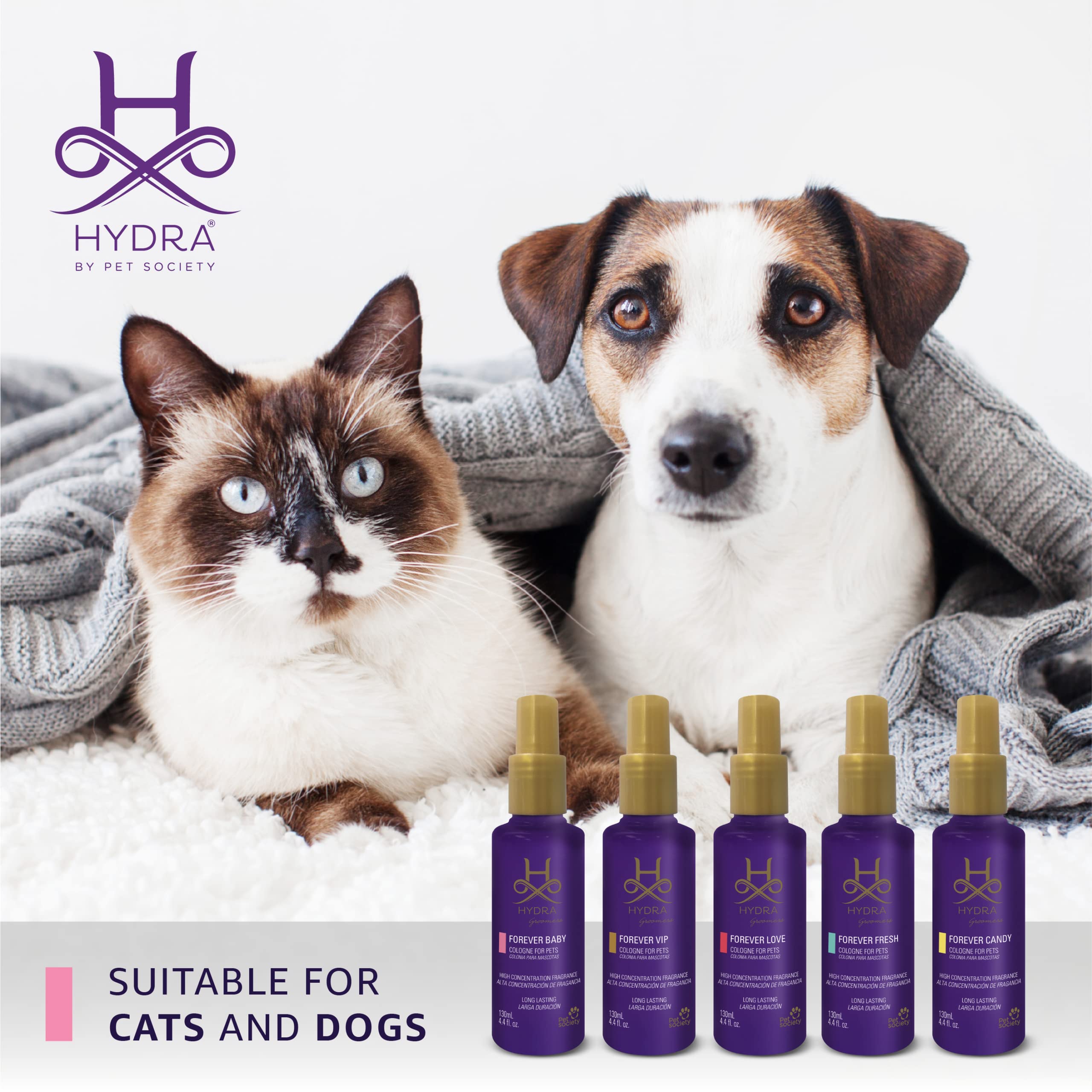 Hydra Forever Baby Pet Cologne, Finishing Cologne For Dogs And Cats, Grooming Spray, 4.4 Ounces