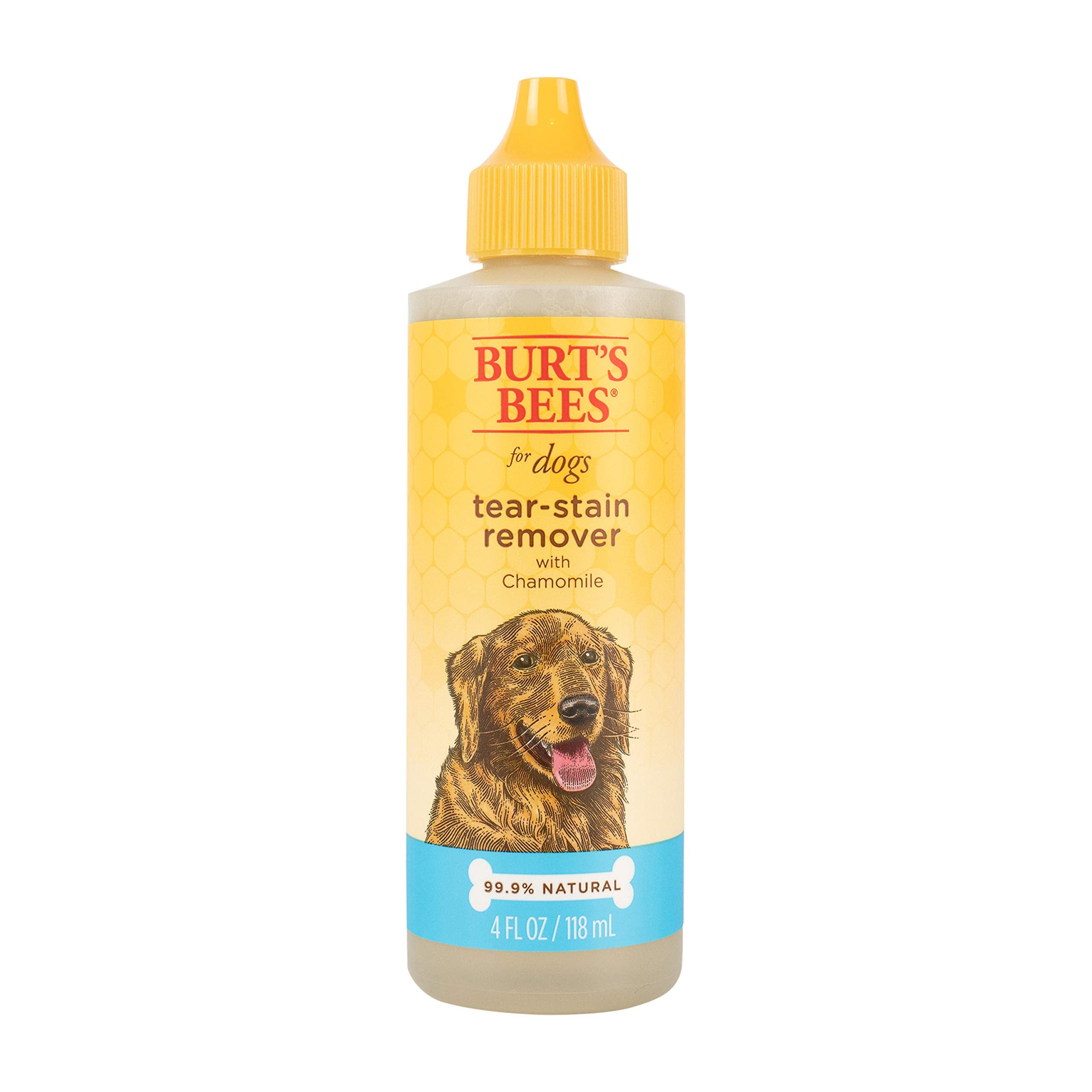 Burts Bees for Pets Tear Stain Remover for Dogs with Chamomile | Puppy & Dog Tear Stain Remover | Cruelty Free, Sulfate & Parab