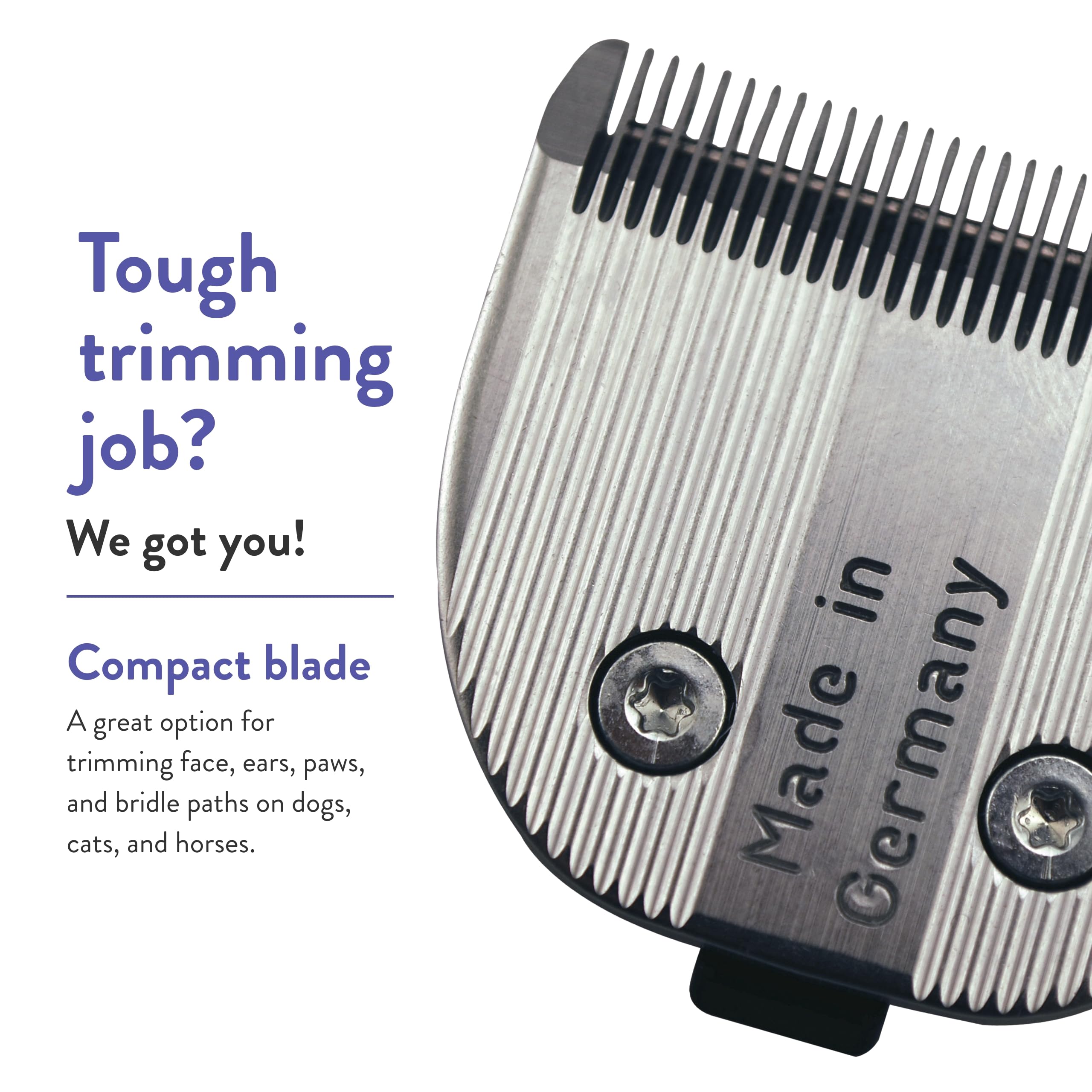 Wahl Professional Animal 30 MiniArco Replacement Trimmer Blade - Silver, 30 Size, Precision Grooming Essential